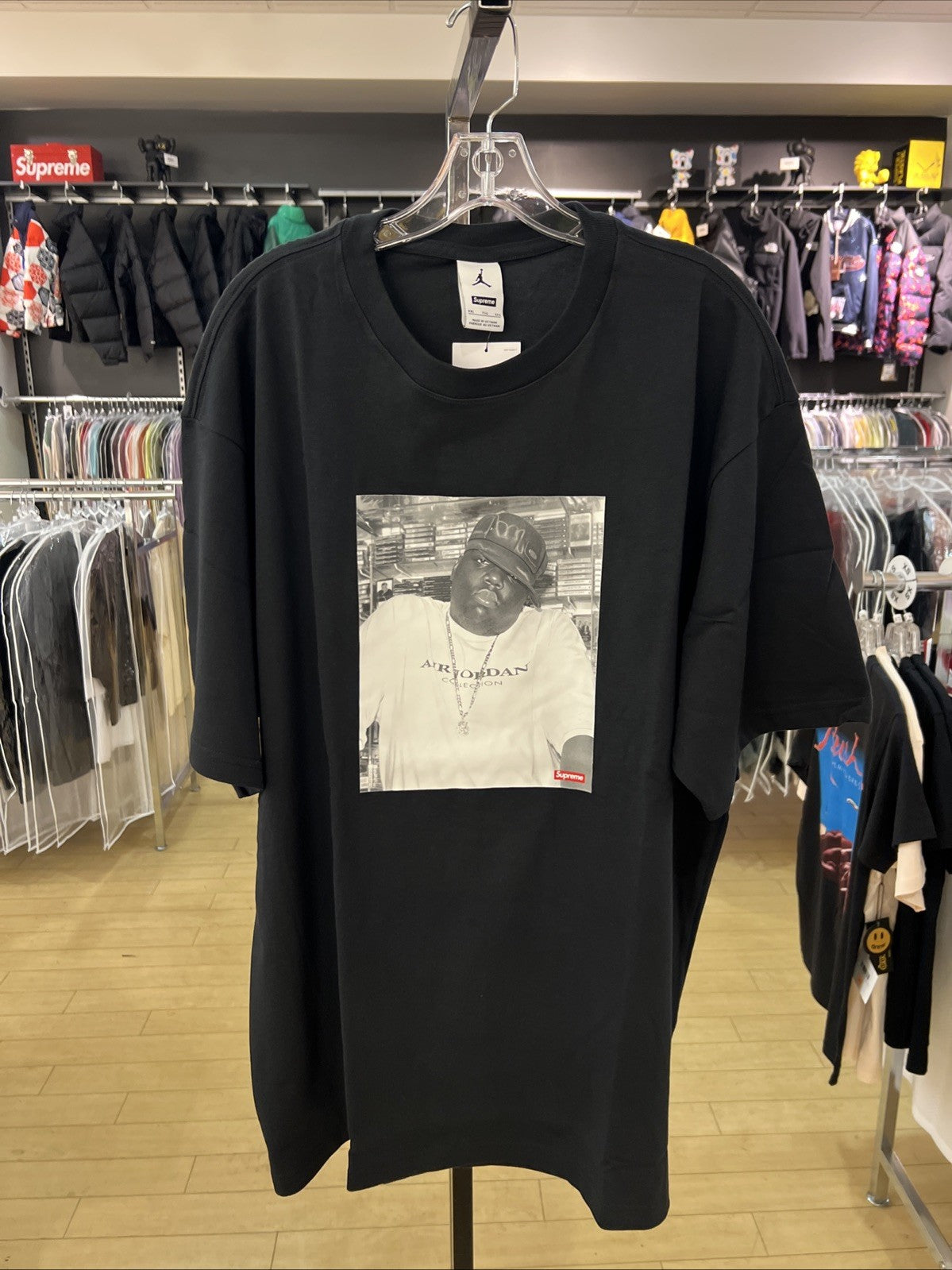 Supreme x Jordan Biggie T-Shirt Sz XXL