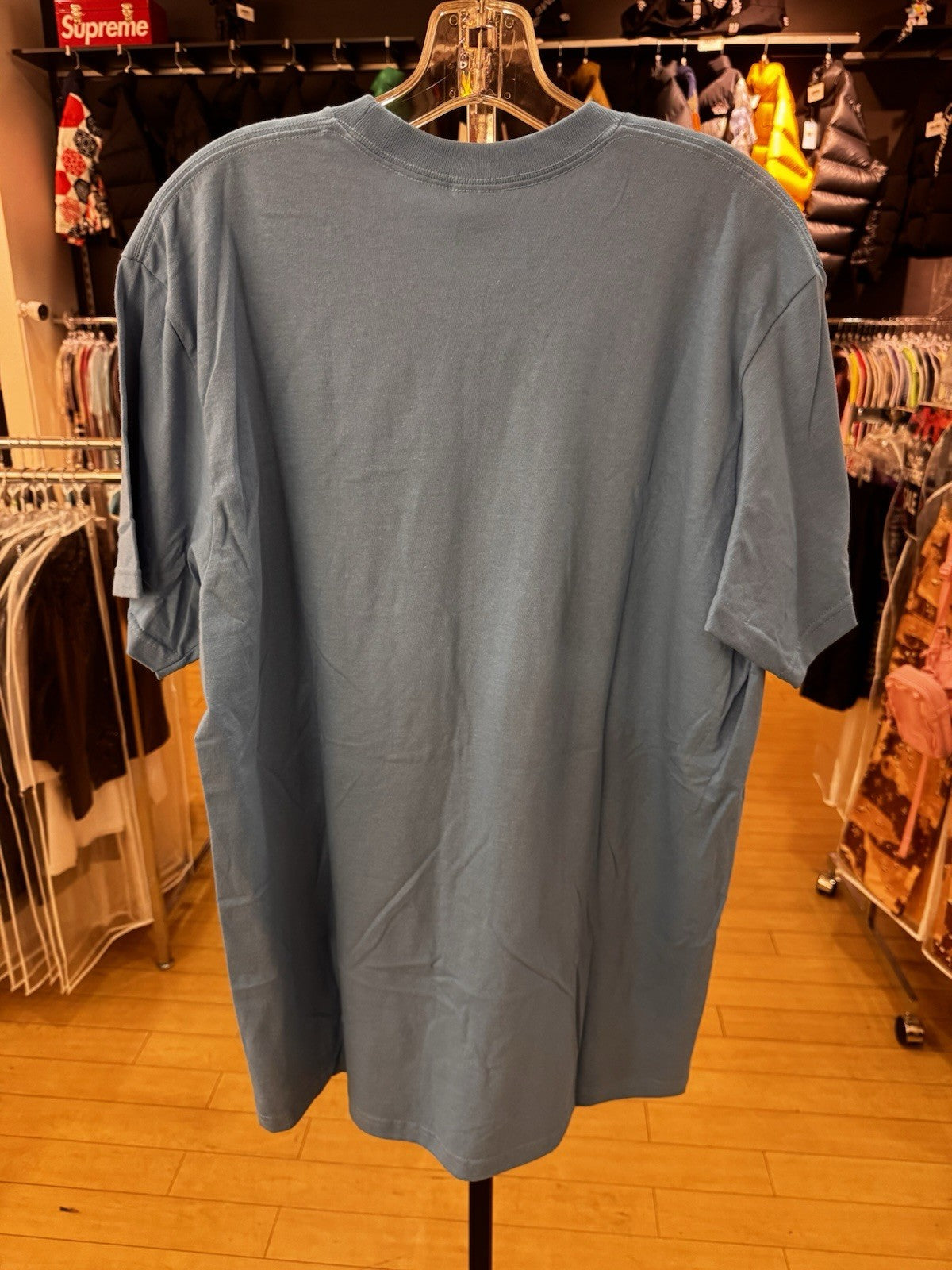 Supreme Varsity Tee Bright Blue Size XL