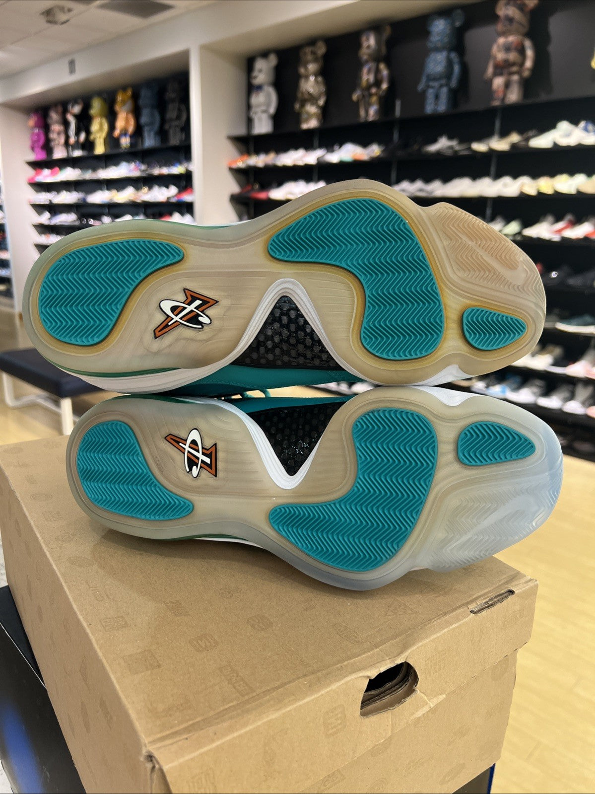 Nike Air Penny 5 Miami Dolphins Sz 12