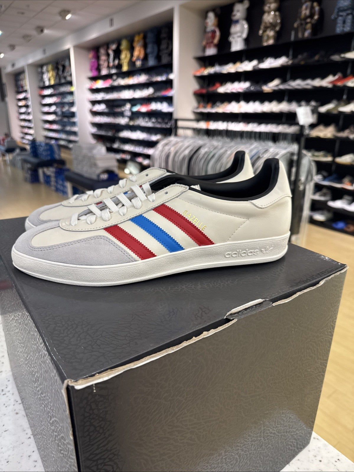 Adidas Gazelle Indoor Blue Bird Better Scarlett Size 13 NO BOX