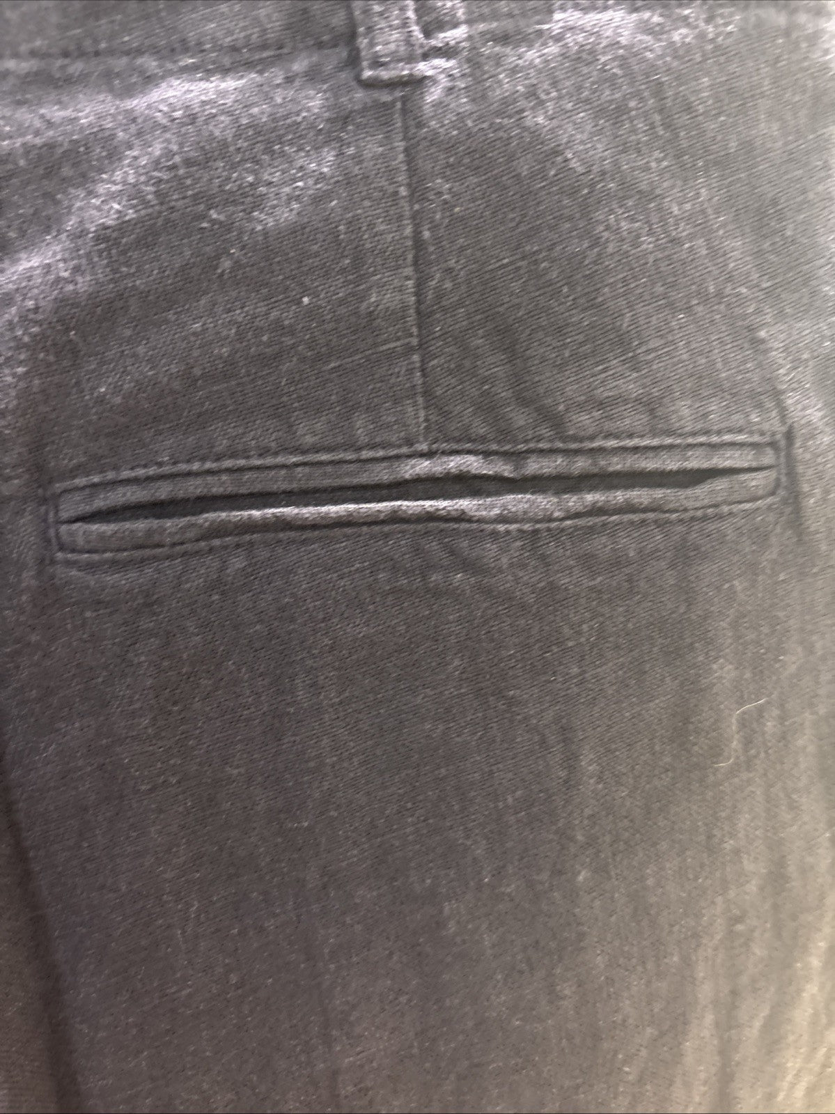 Stussy Relaxed Trouser Textured Linen Navy Size 28