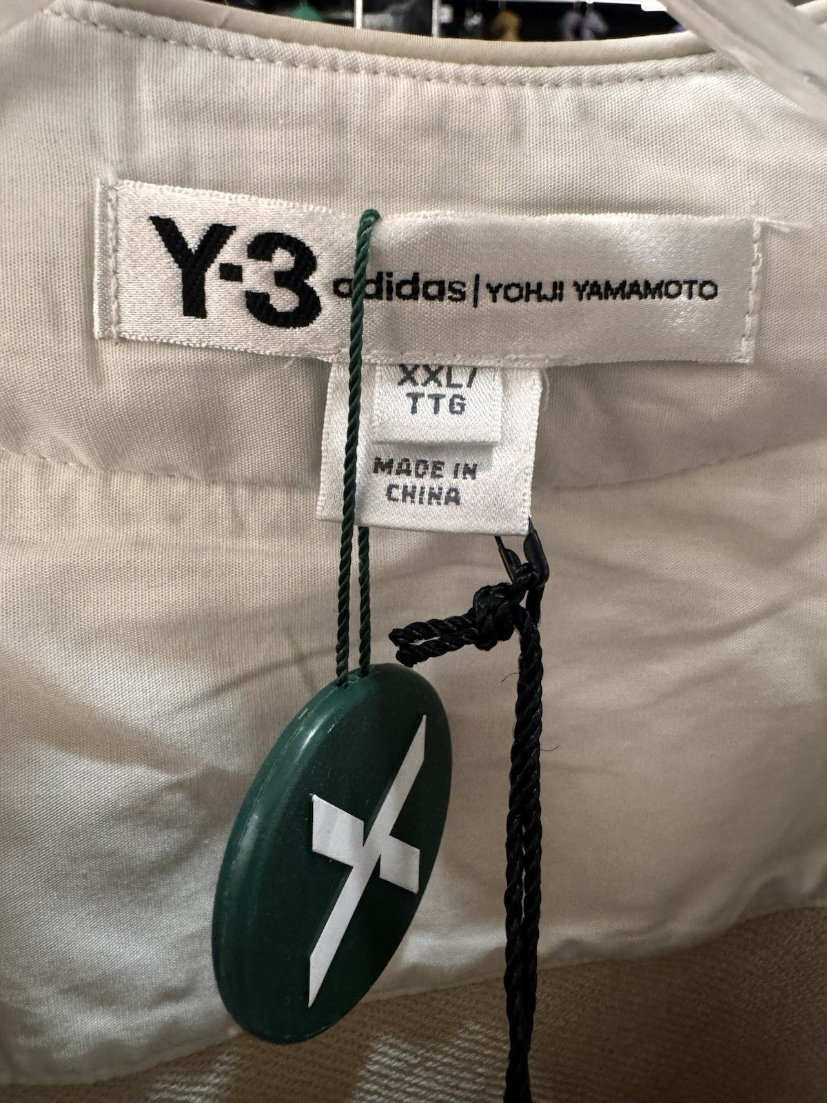 Adidas Y-3 FT Yohji Letters Baseball Shirt Size XXL