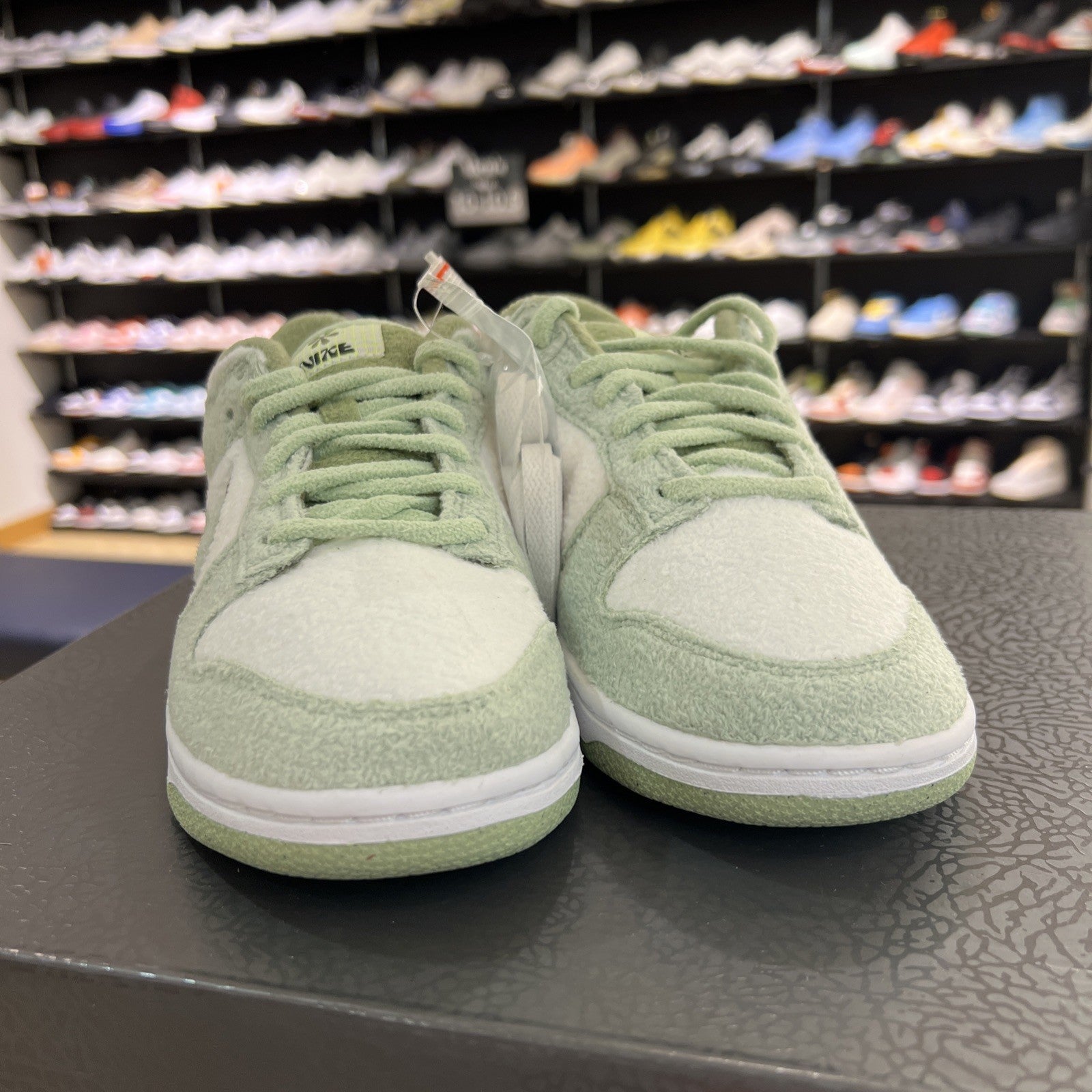 Nike Dunk Low SE CC Fleece Pack Honeydew Women’s Sz 7.5