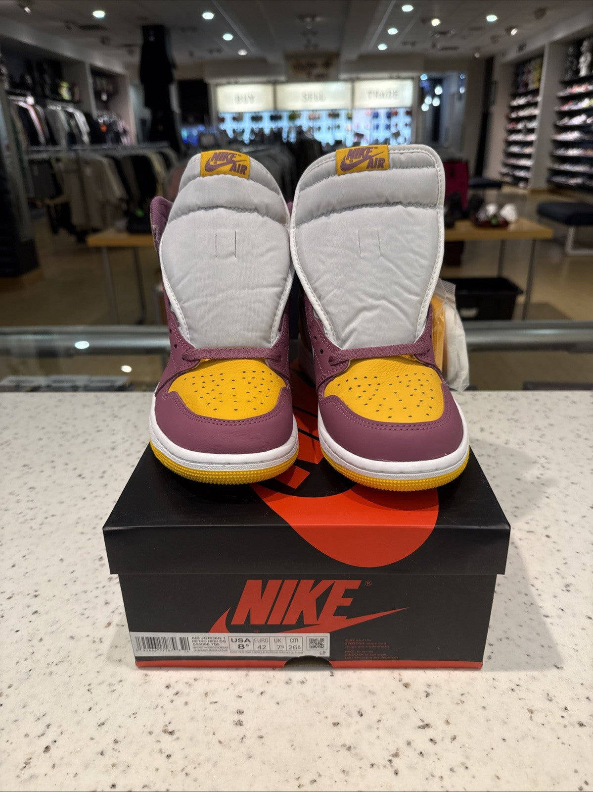 Size 8.5 - Jordan 1 Retro High OG Brotherhood 2022