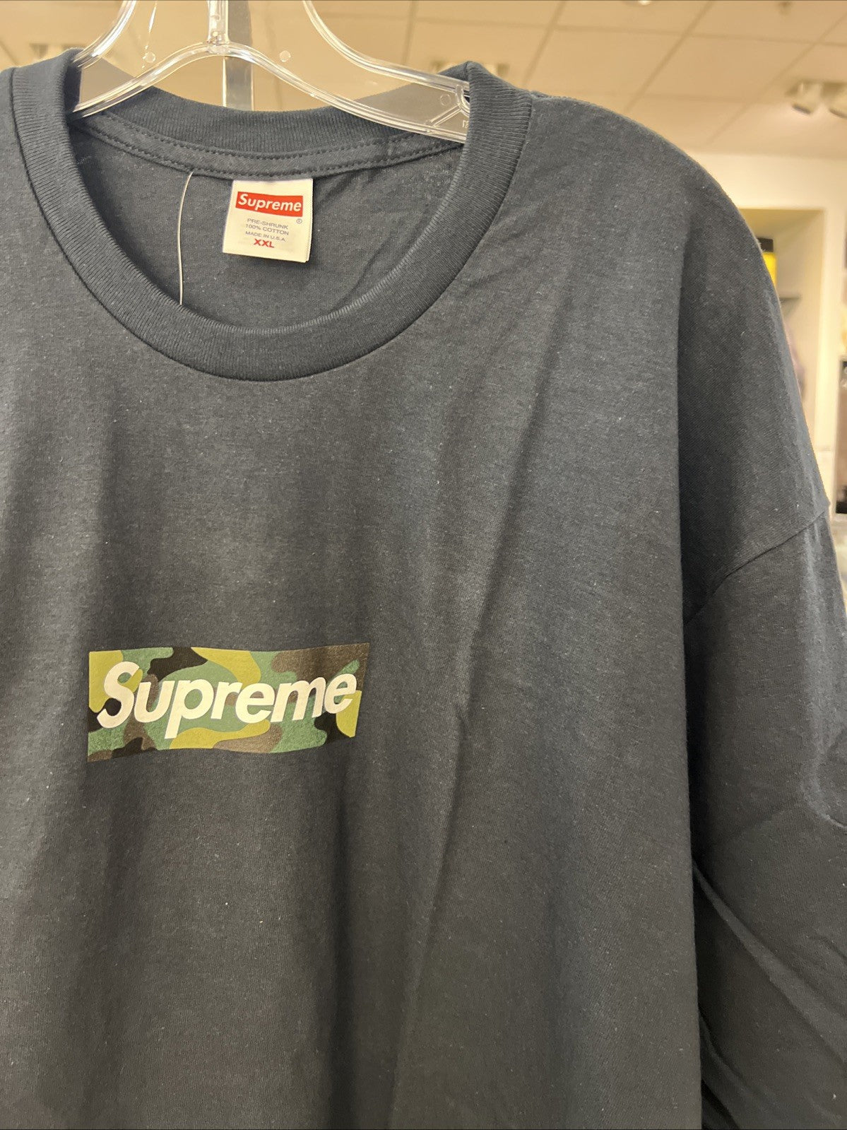 Supreme Box Logo T-Shirt Black Sz XXL