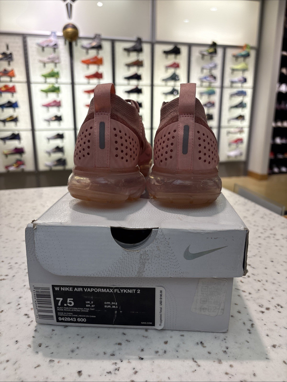 Nike Air VaporMax Flyknit 2 Shoes Women Size 7.5