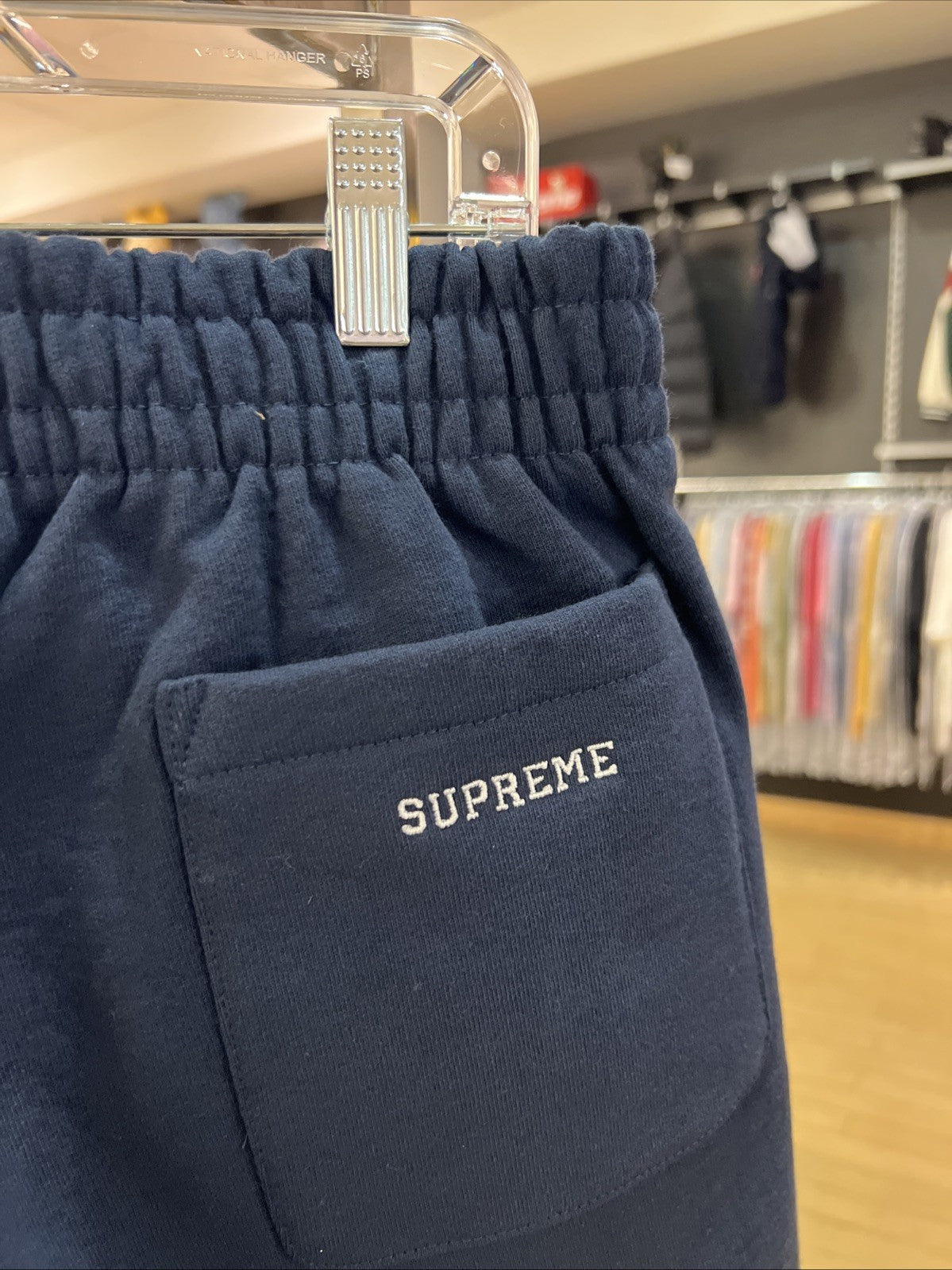 Supreme S Logo Sweatpant Navy Blue Sz S