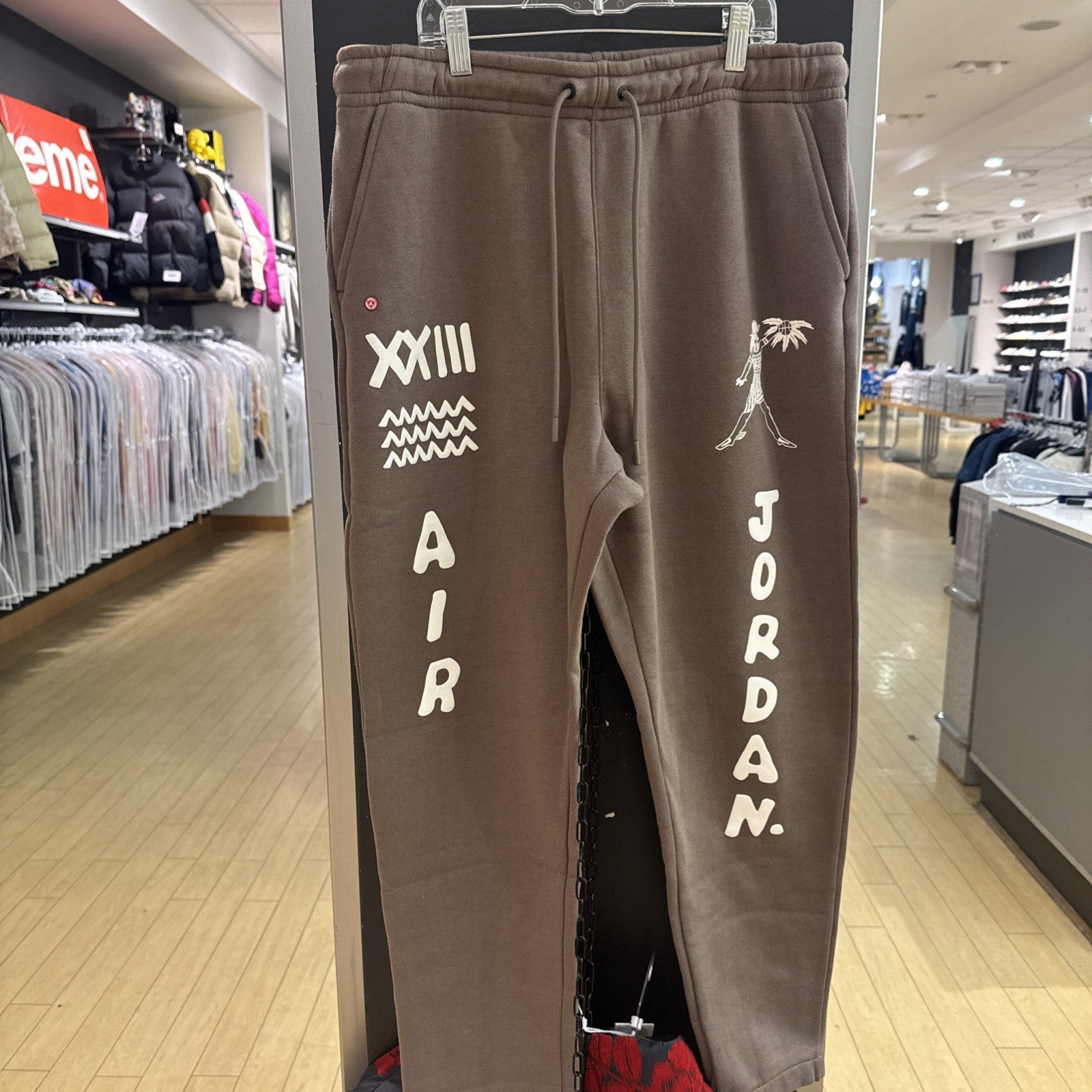 Jordan Brown Flight Artist Series Fleece Pant SZ Medium