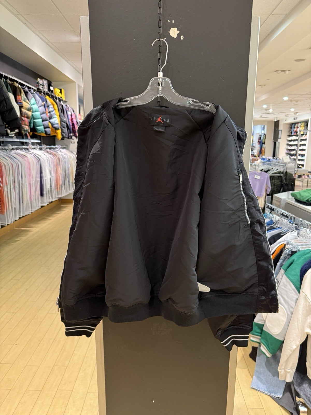 Jordan x A Ma Maniére Souvenir Jacket Black SZ L