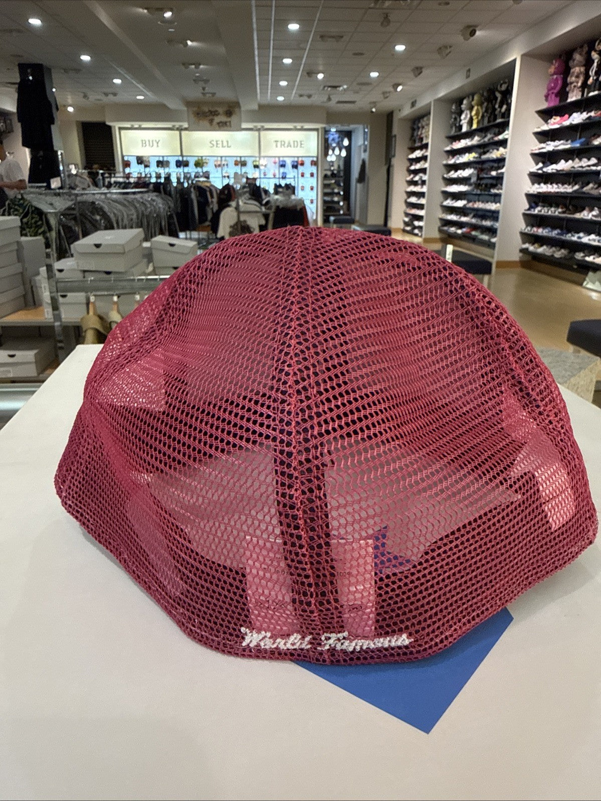 Supreme New Era Box Logo Mesh Back Fitted Hat Pink Sz 7 5/8