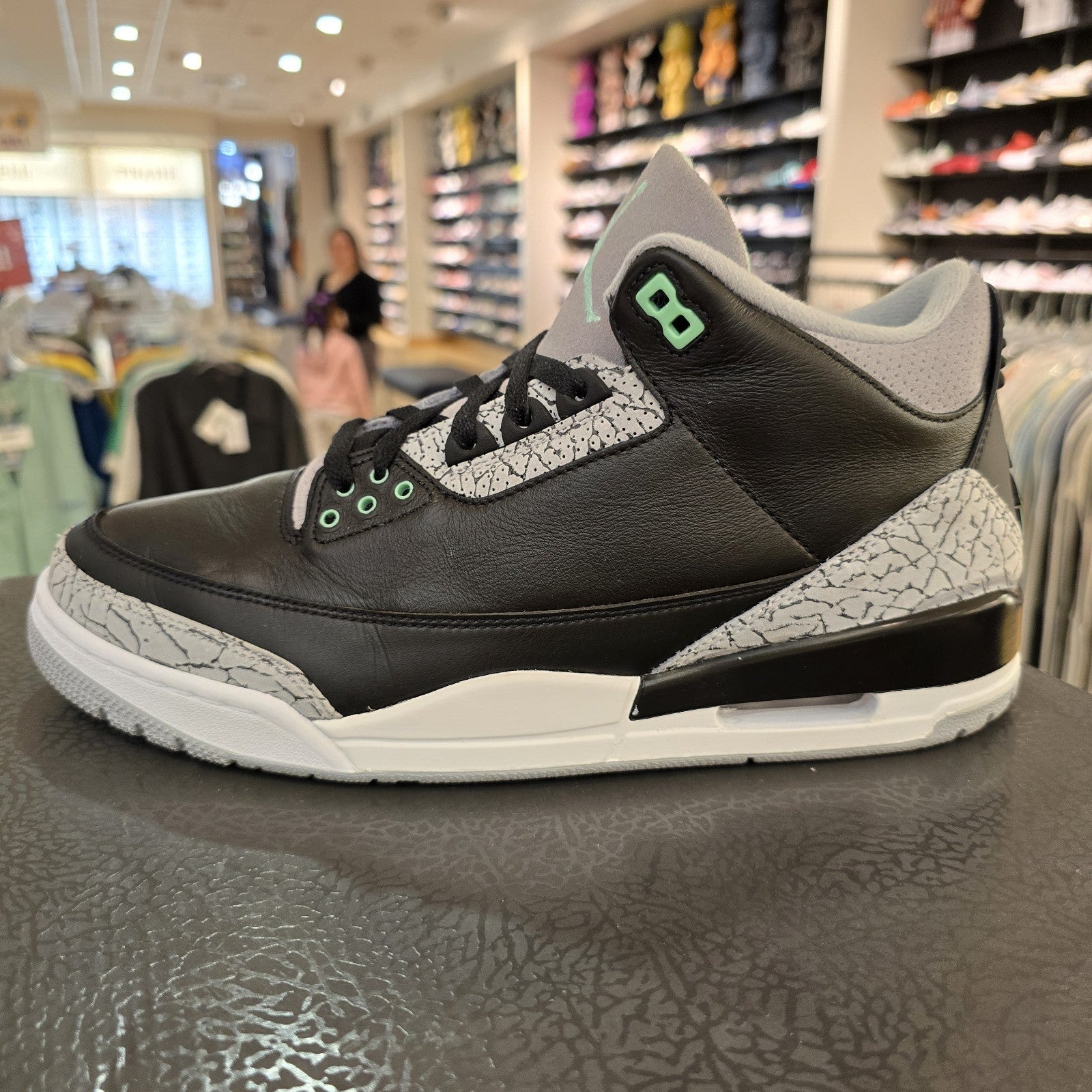 Size 11.5 - Air Jordan 3 Retro Green Glow