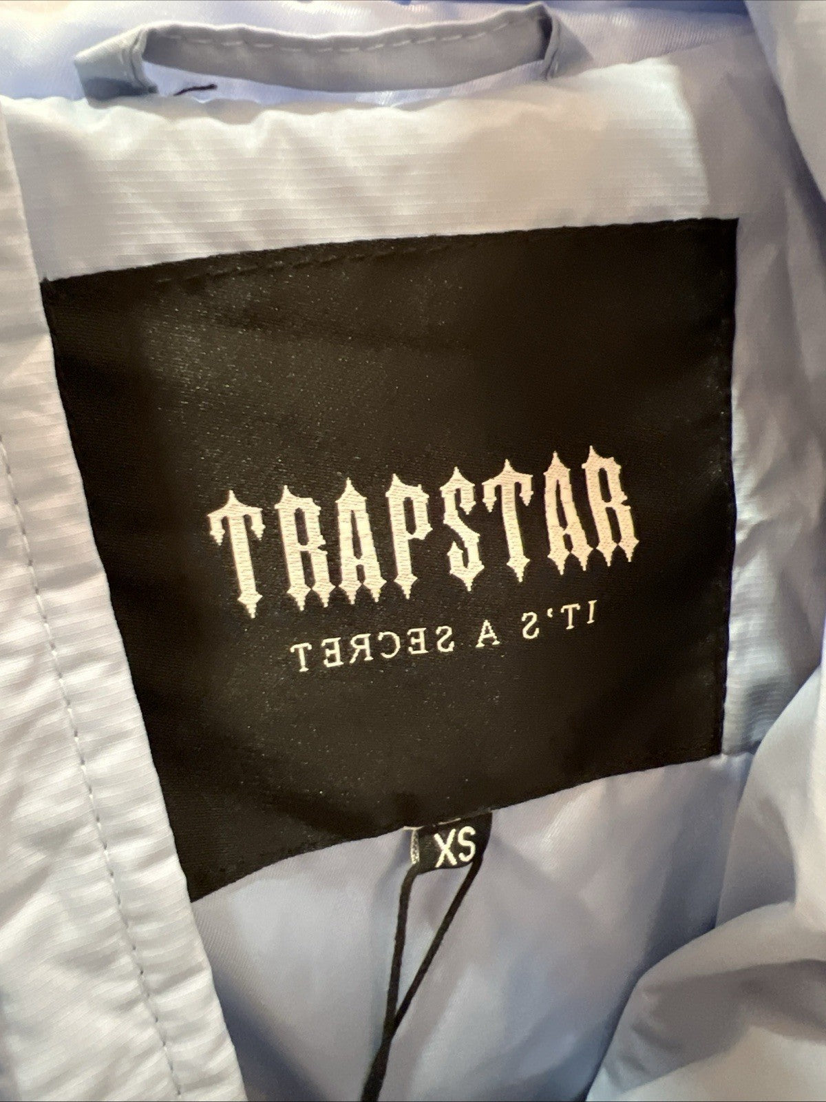 Trapstar Puffer Jacket Light Blue Sz XS