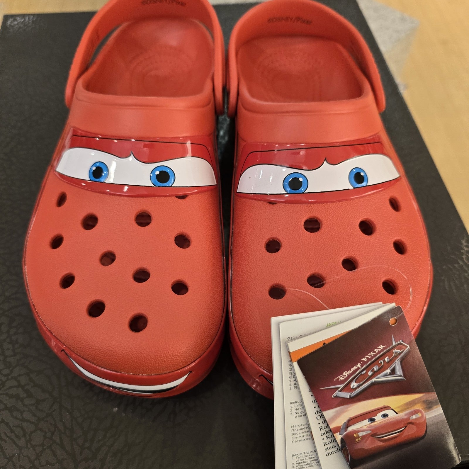 Size 9 - Crocs Classic Clog Lightning McQueen