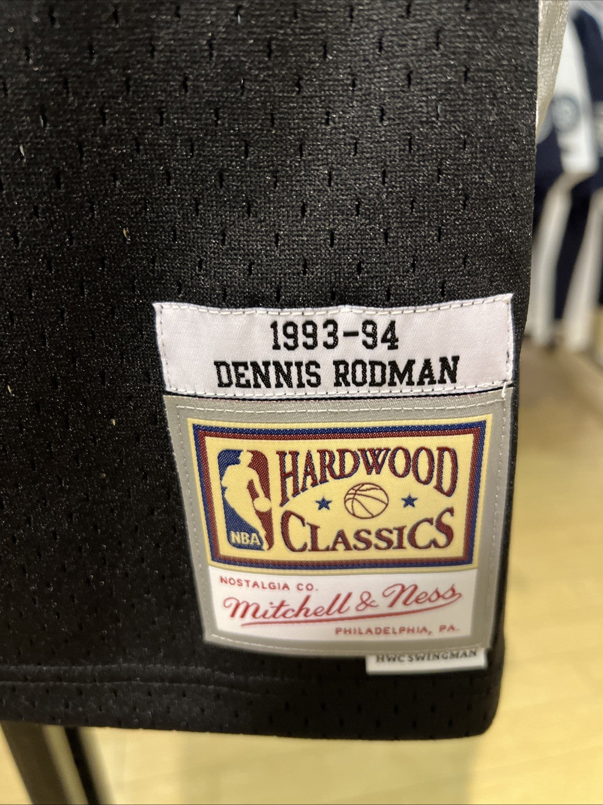 San Antonio Spurs Dennis Rodman Mitchell & Ness NBA Jersey Sz S