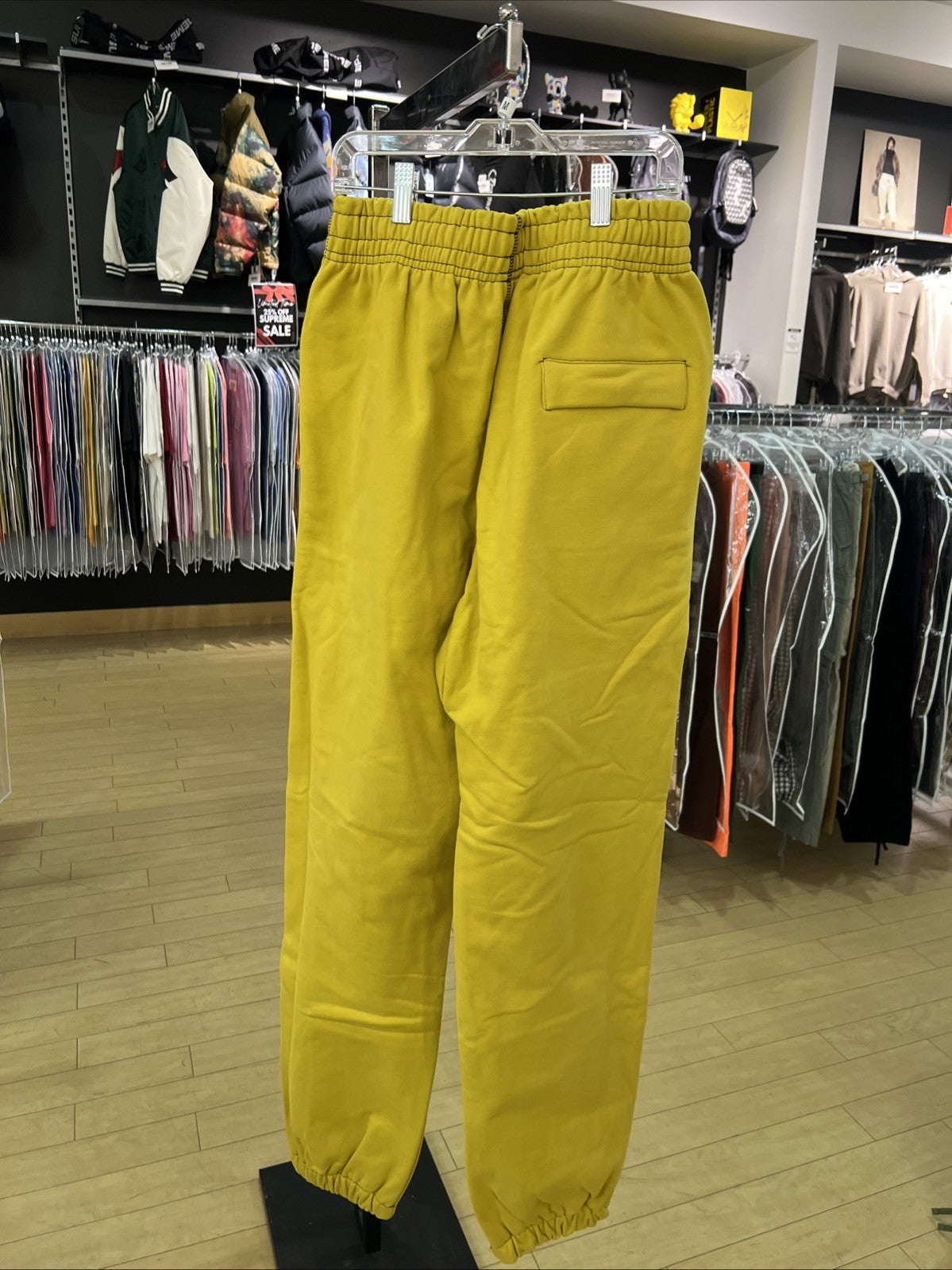 Corteiz Superior Sweatpants Yellow Size M