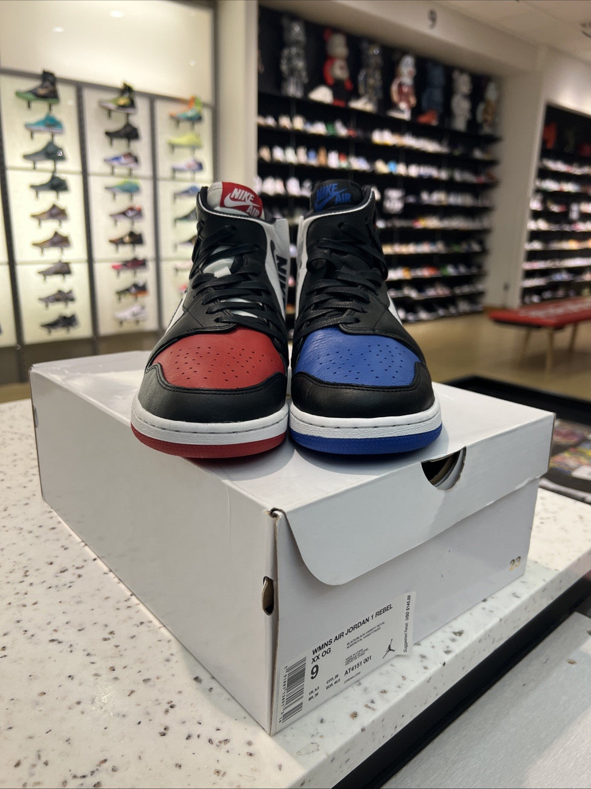 Jordan 1 Rebel XX Top 3 2018 Women’s Sz 9
