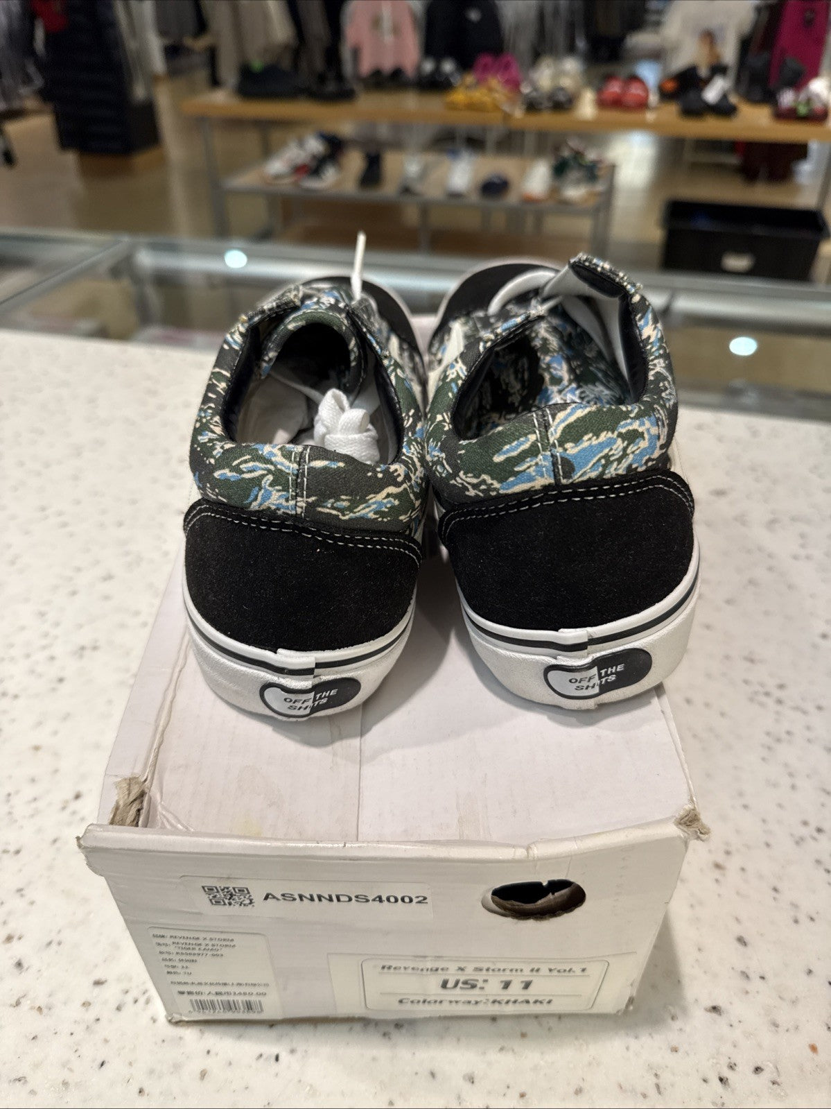 Revenge x Storm Green Camo Men's Size 11 New With Box