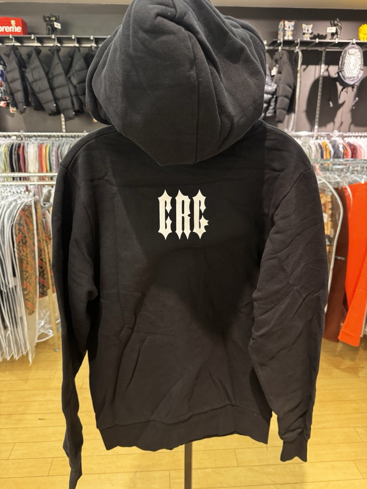 Trapstar X Central Cee Hoodie Black Size Small