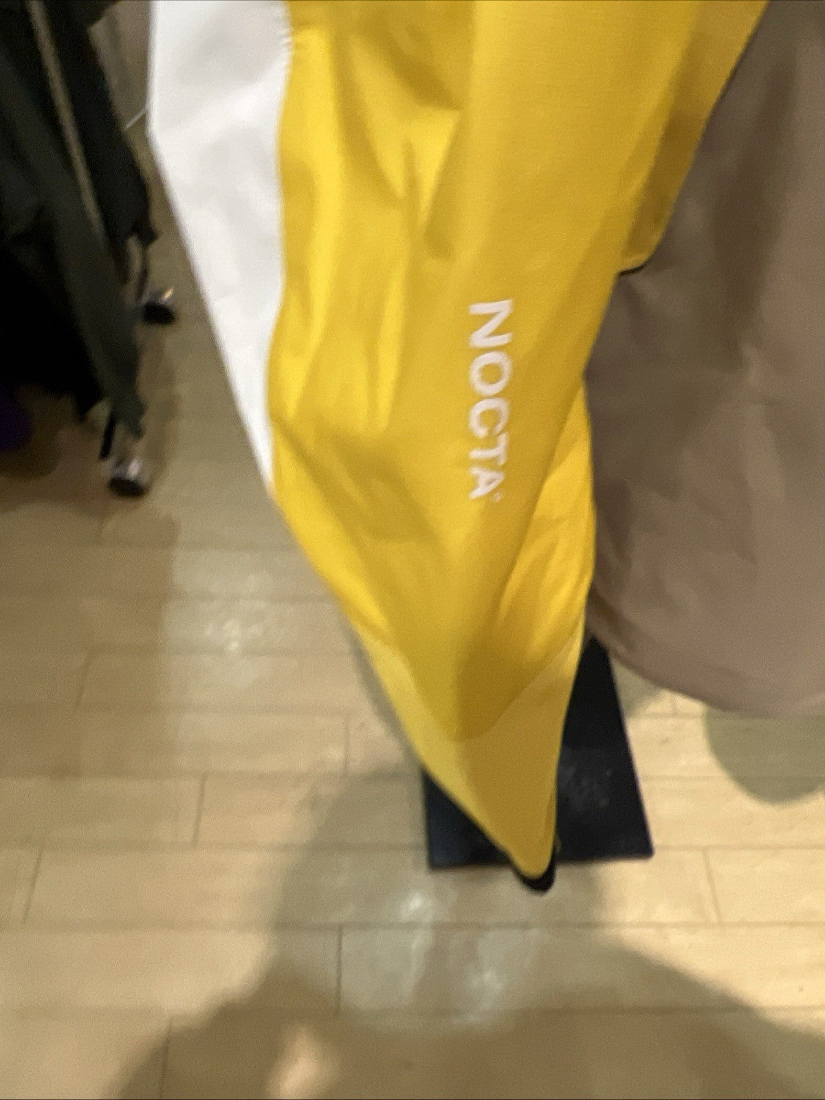 Nike NOCTA L'Art Bala Tech Jacket Yellow Vivid Sulfur SZ XXL