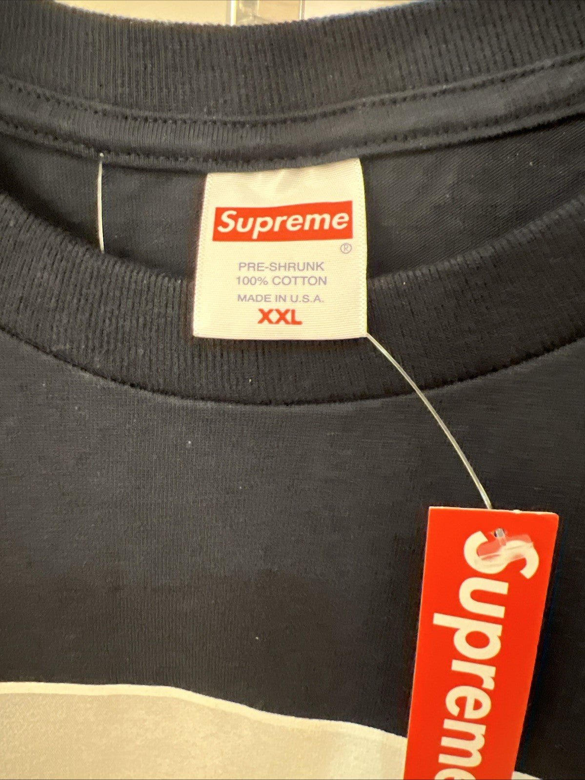 SUPREME x Rick Rubin T-Shirt Navy Sz XXL