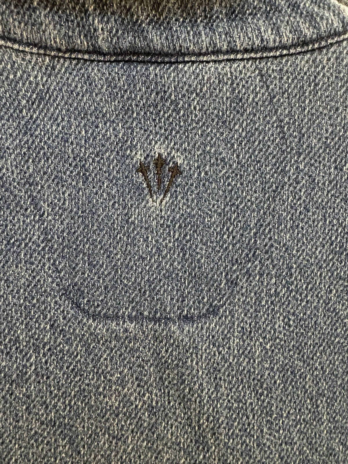 Nike × NOCTA Opal Lily Pad Denim Shirt Blue Denim Size XS