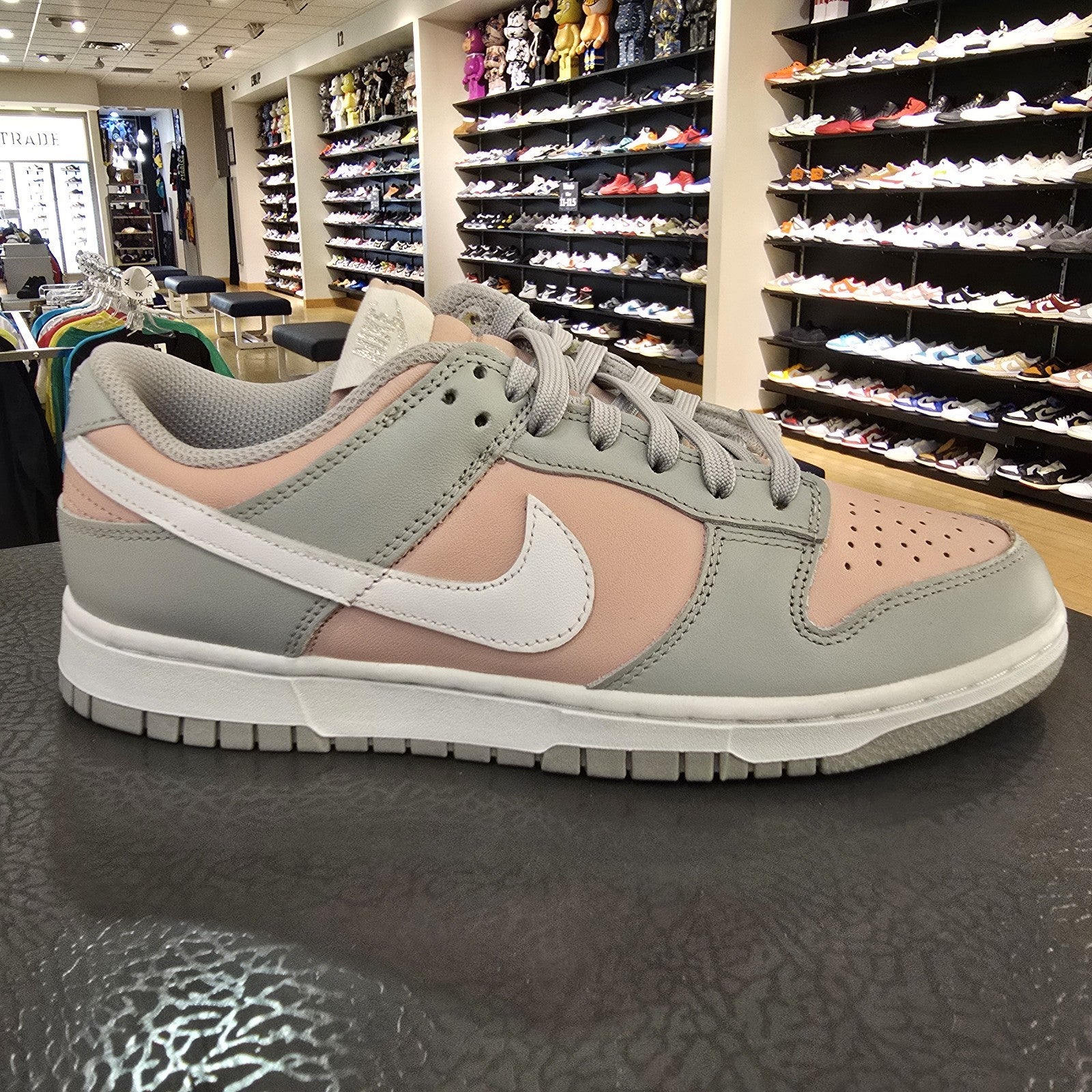 Size 9.5 - Nike Dunk Low Soft Grey Pink Women's
