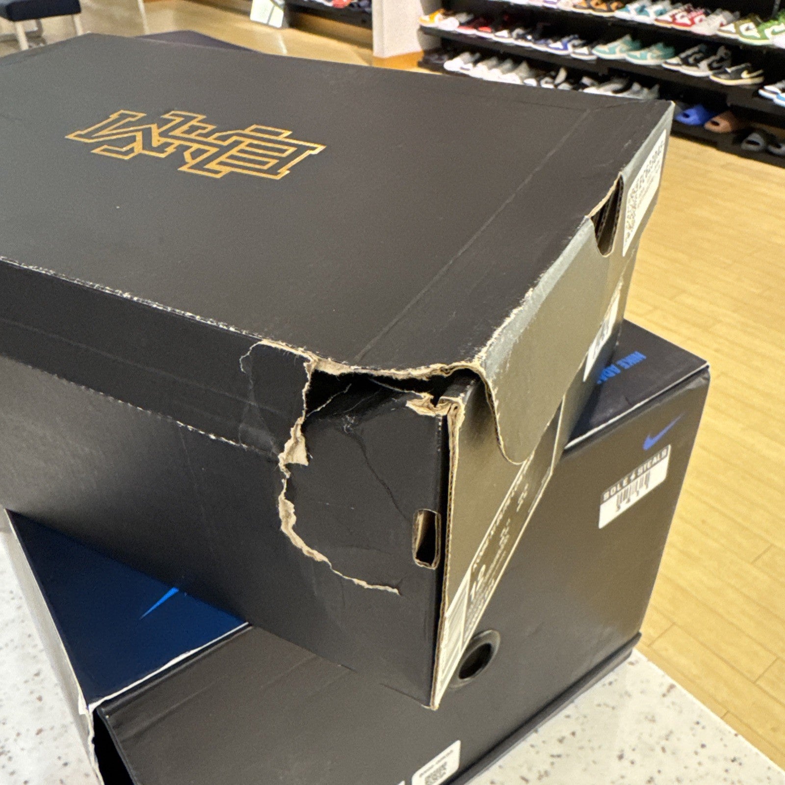 Size 12 - Nike Kobe 11 Elite Low Black History Month (damaged Box)