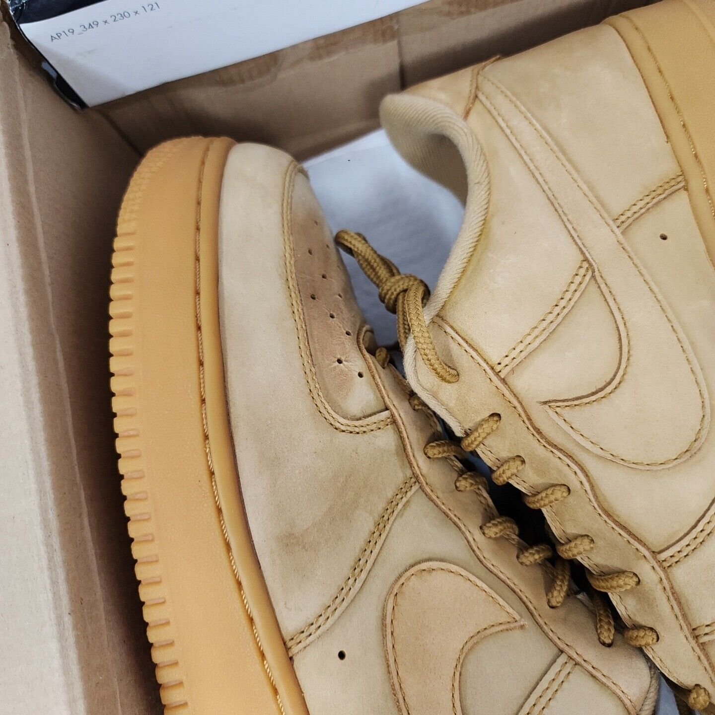 Size 12 - Nike Air Force 1 Low Flax 2017 (AA4061-200)