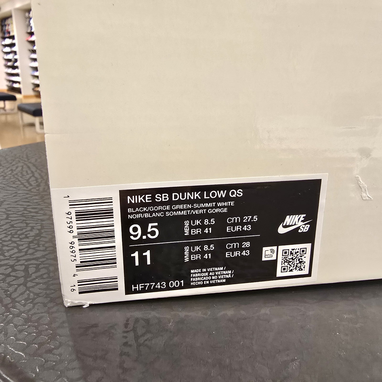 Size 9.5 - THERE Skateboards x Nike Dunk SB Low Ultra Humanized