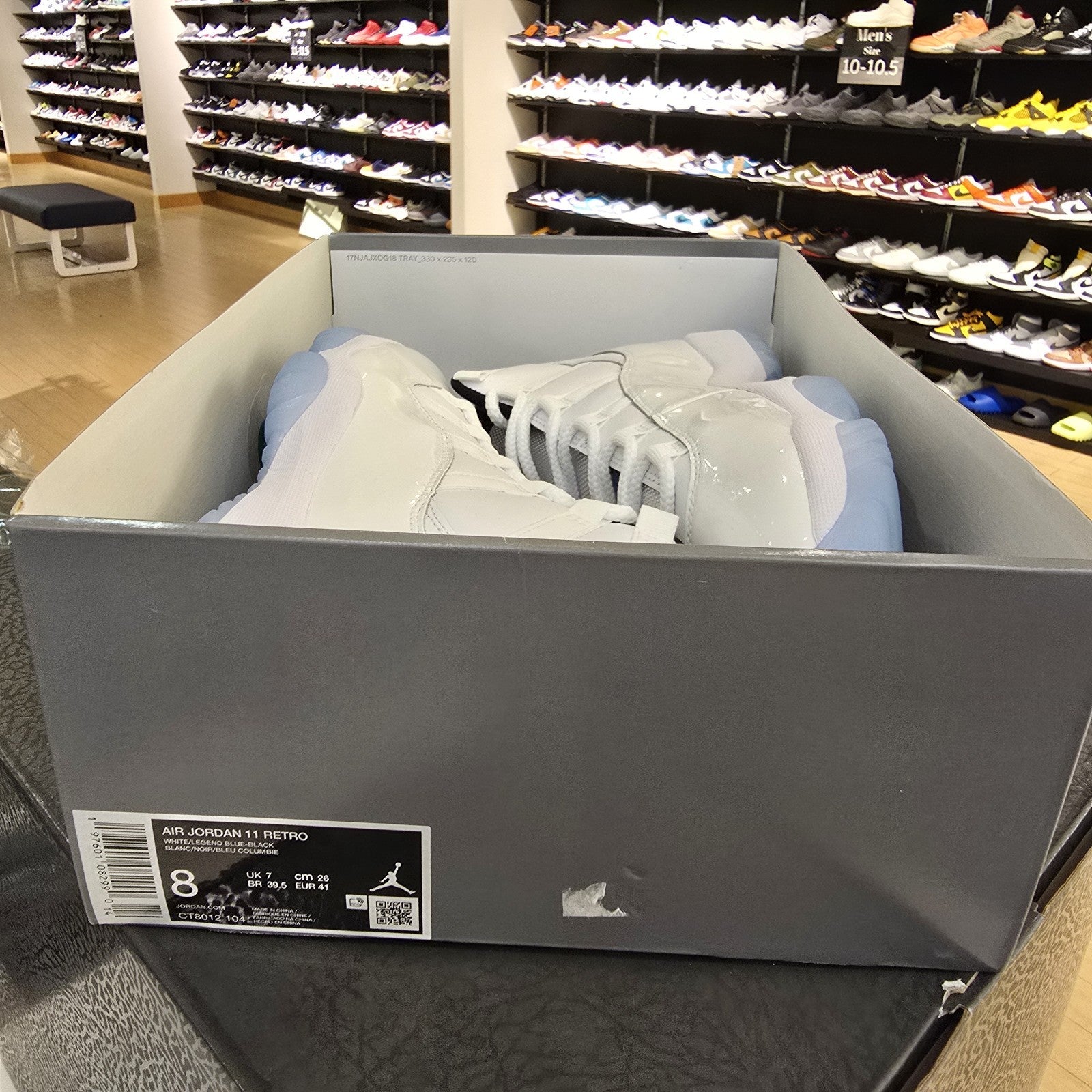 Size 8 - Air Jordan 11 Retro 2024 Legend Blue