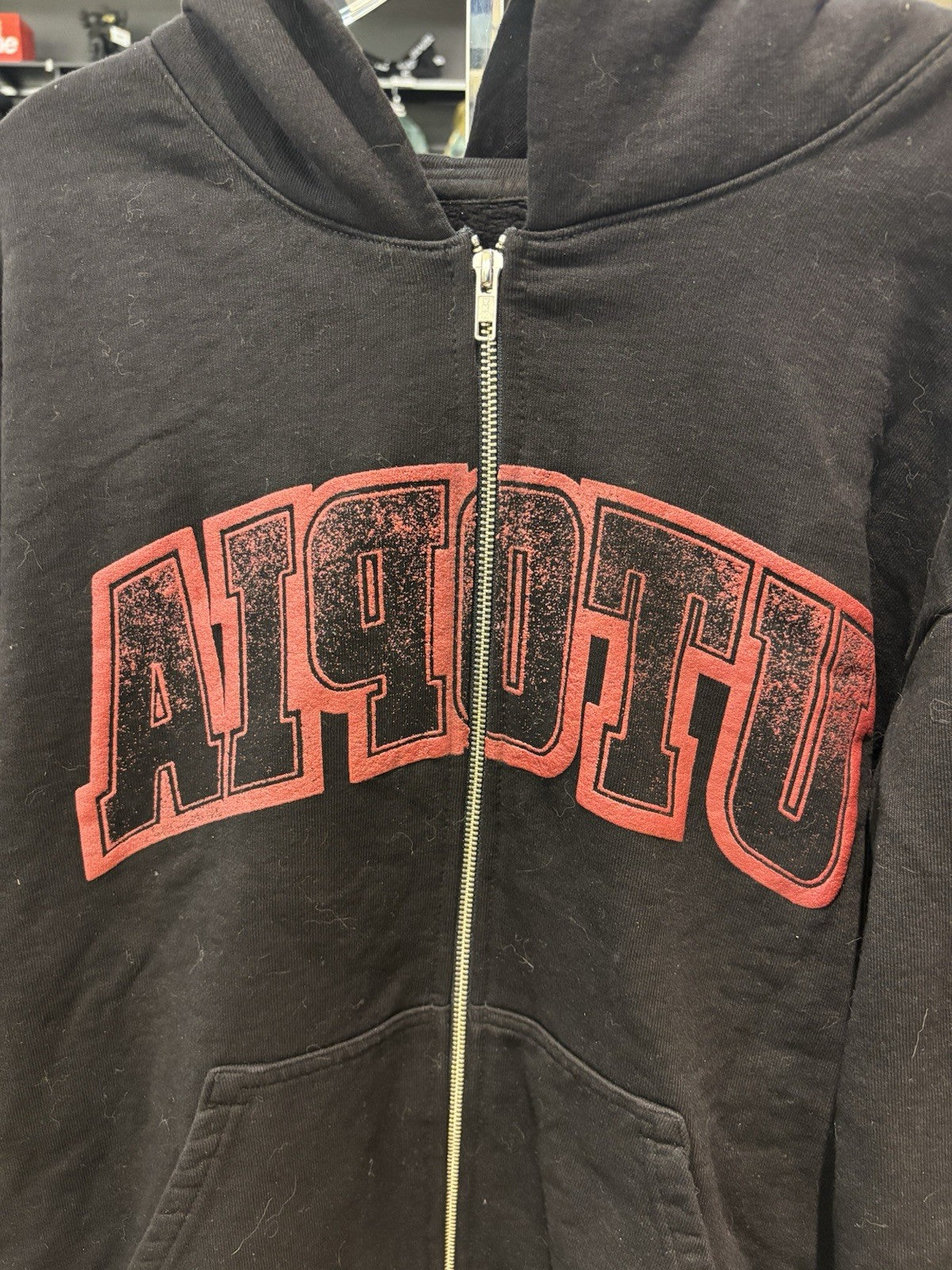 Travis Scott Reverse UTOPIA Zip Up