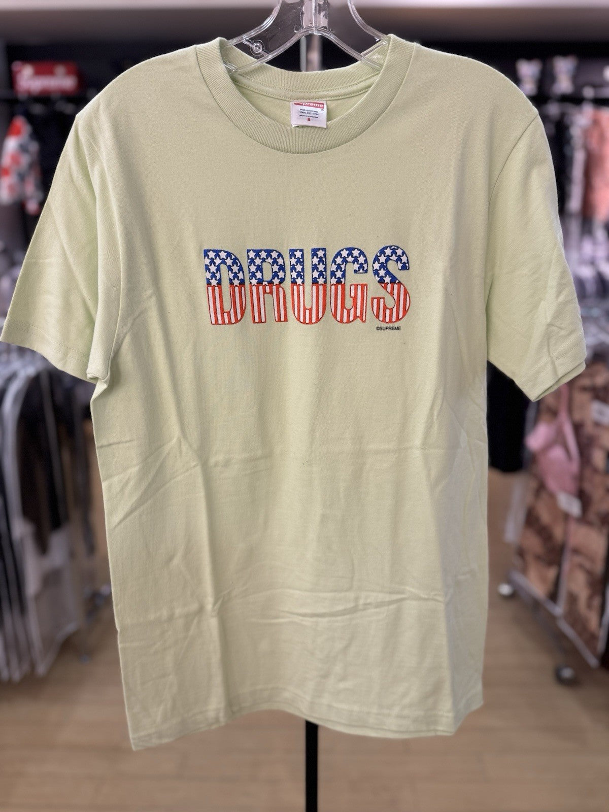 Supreme Drugs Tee/ Sealed Size Small/ Green FW24