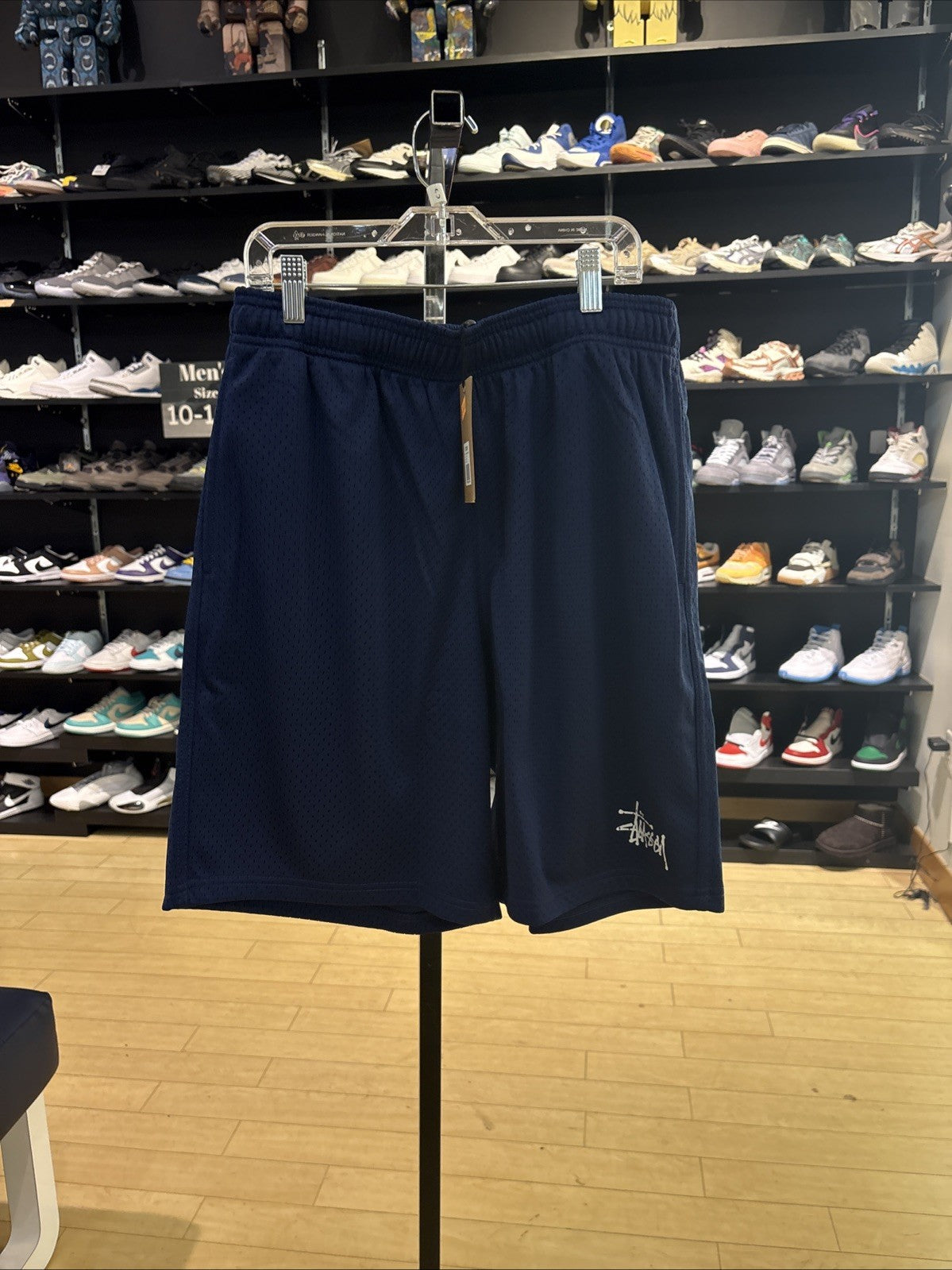 Stussy Mesh Short Basic Blue Size Small