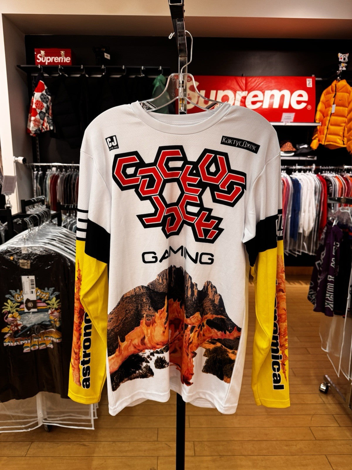 Travis Scott The Scotts Cj Gaming II L/S Jersey Size M