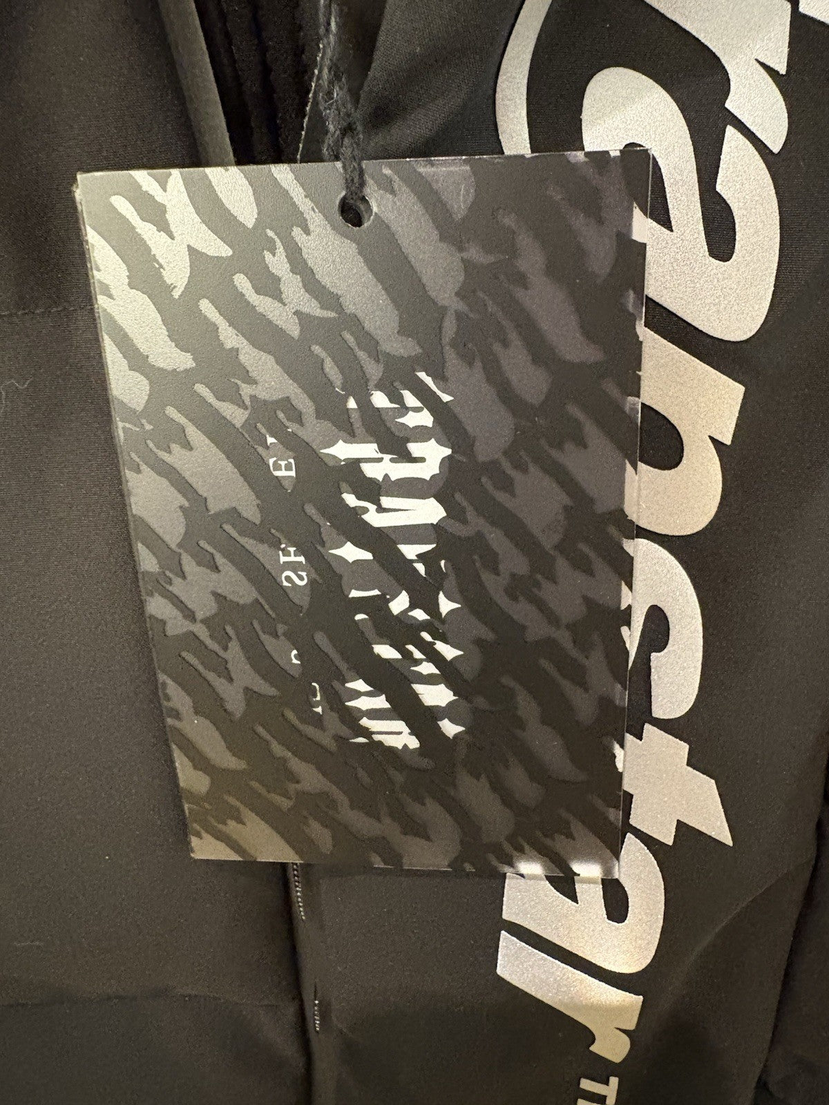 Trapstar Hyperdrive Technical Puffer Black/Reflective SZ L