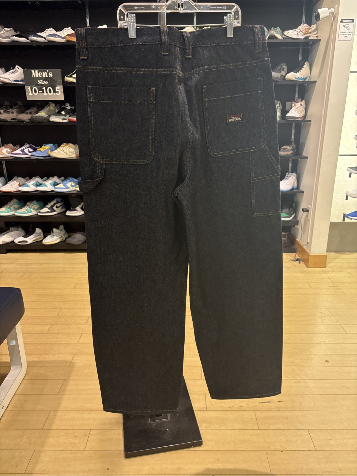 Stussy Carpenter Pant Denim Raw Indigo Size 36