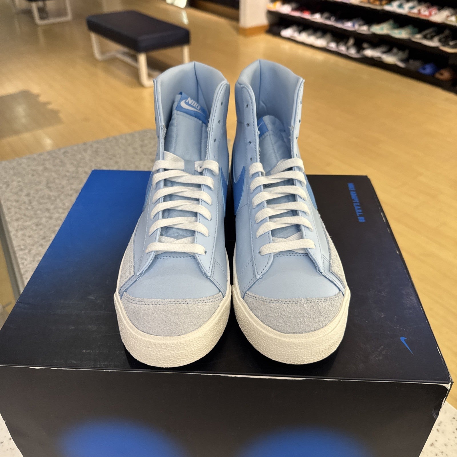 Size 11.5 - Nike Blazer '77 Vintage Mid Celestine Blue