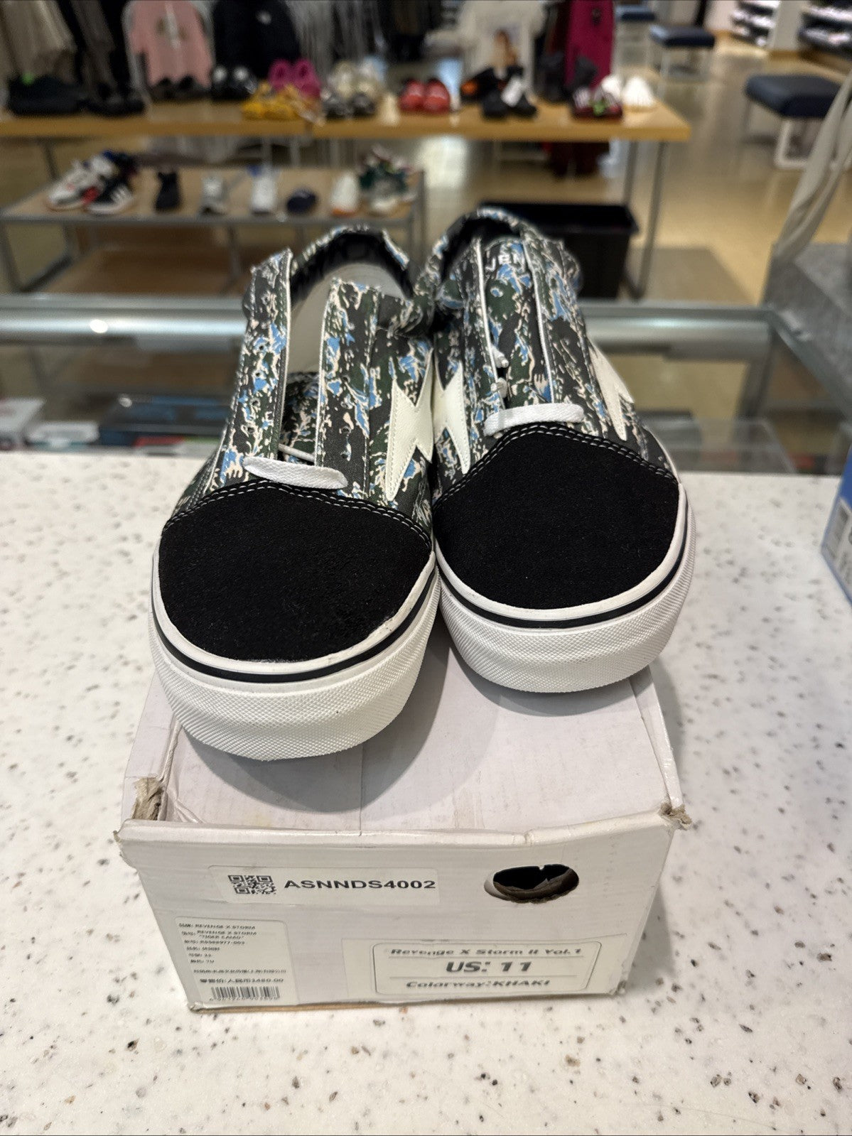 Revenge x Storm Green Camo Men's Size 11 New With Box