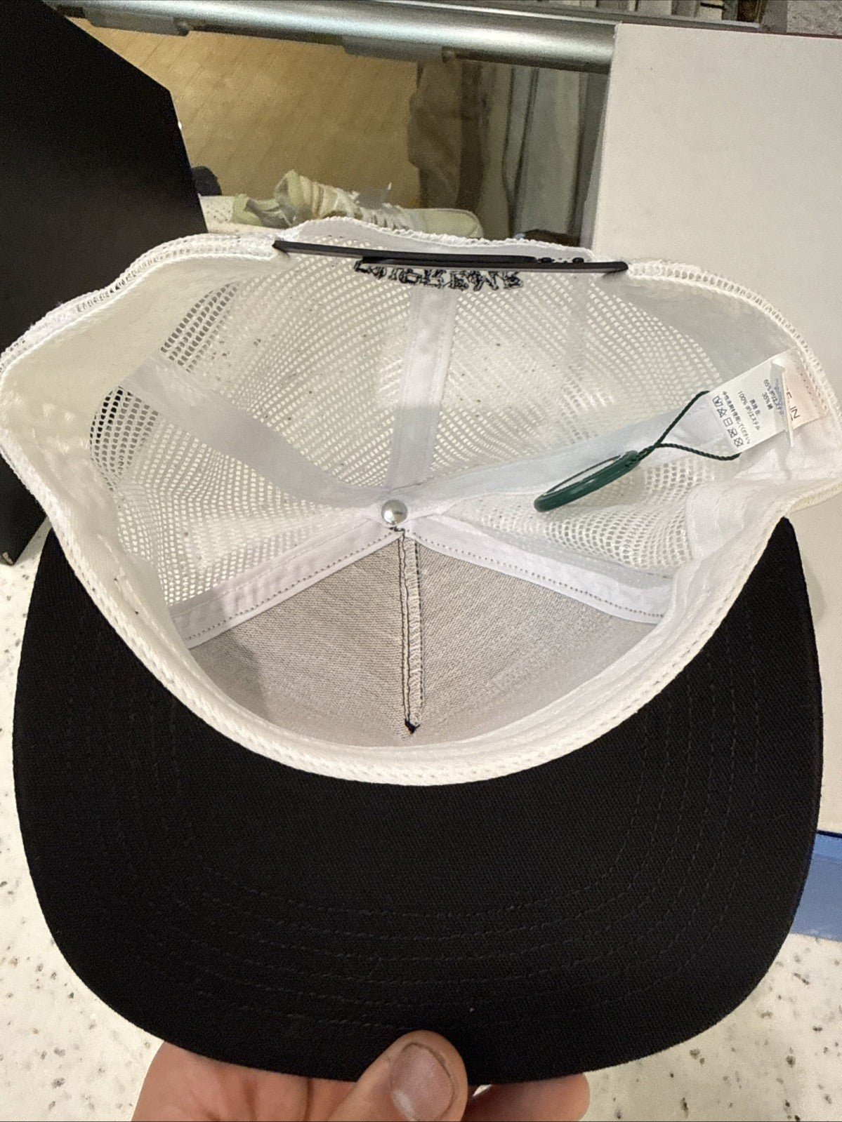 Supreme Americas Favorite Mesh Back 5 Panel Hat Black