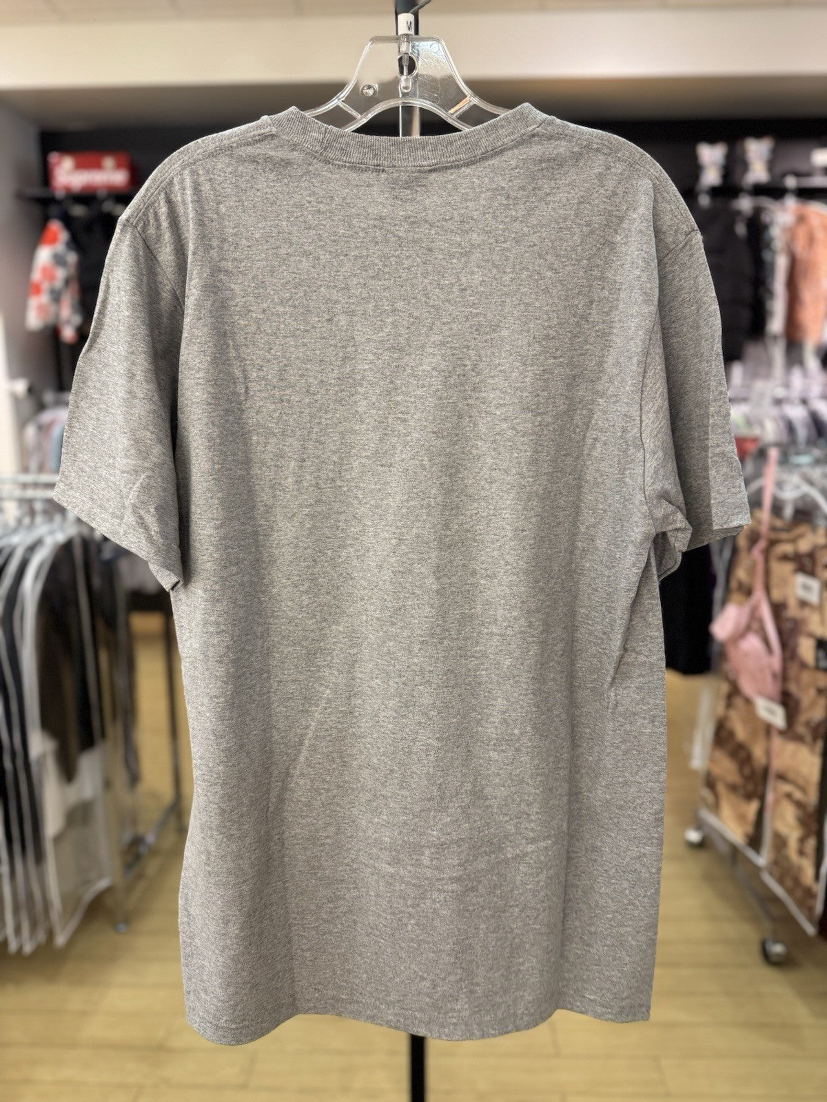Supreme Drugs Tee Heather Grey Size Medium 