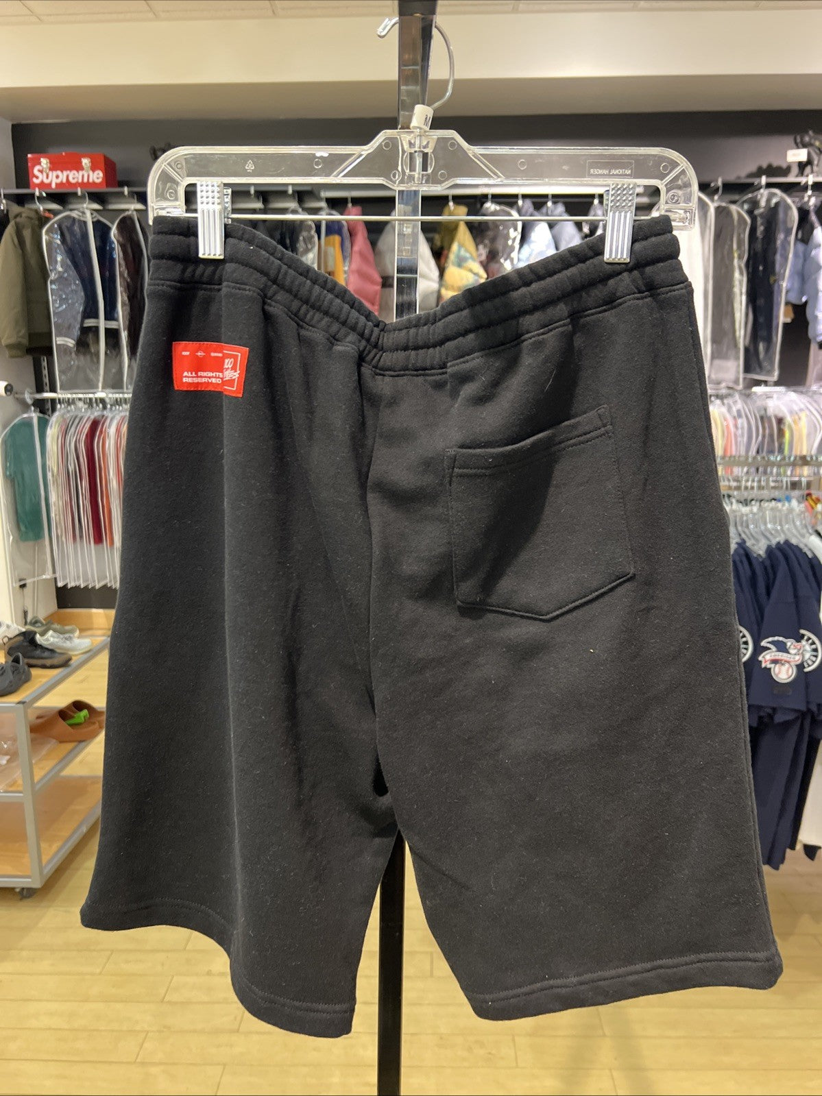 100 Thieves Sweatshorts Black Sz M