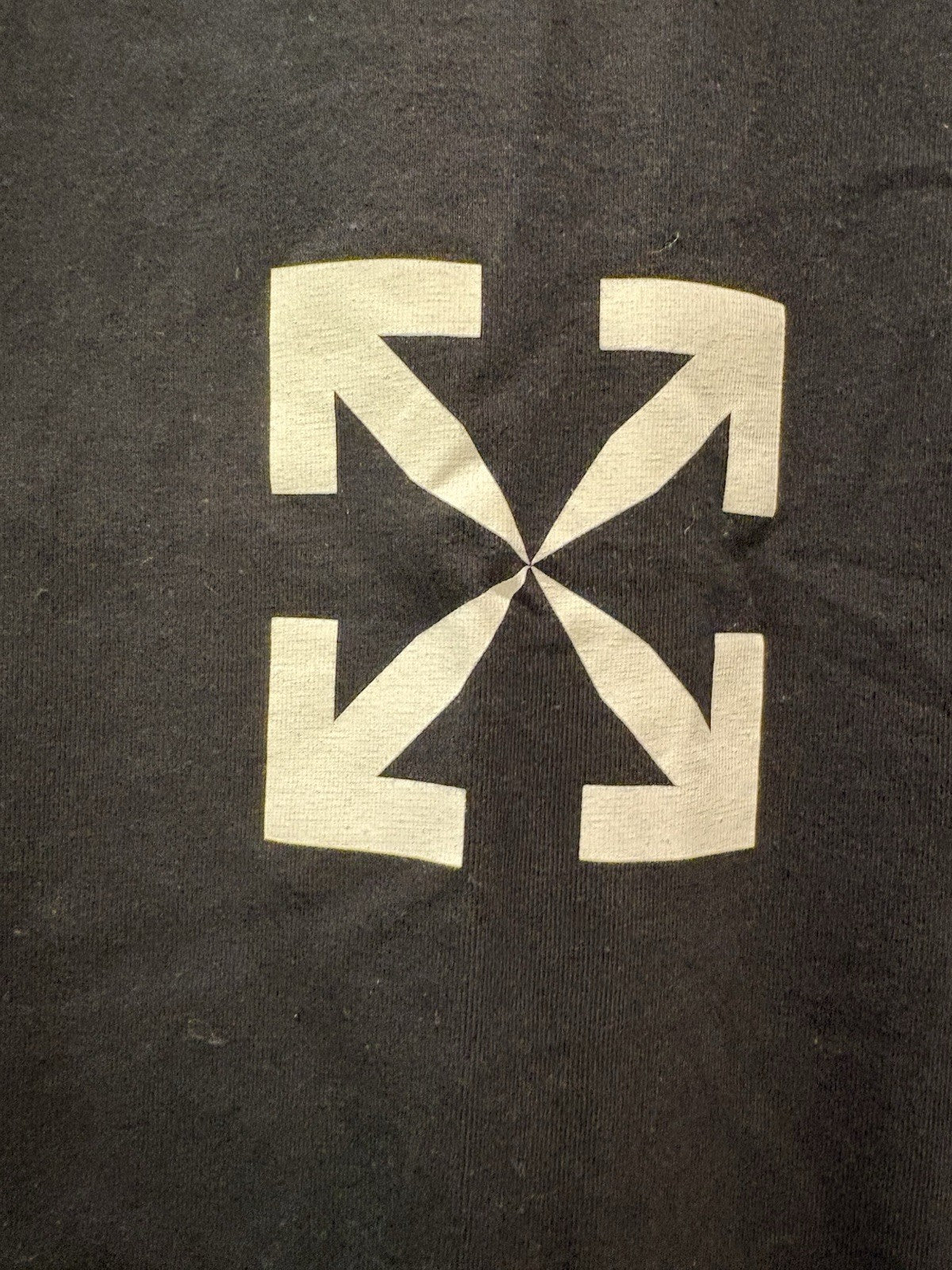 Off-White Arrows T-Shirt 'Black' Size XS