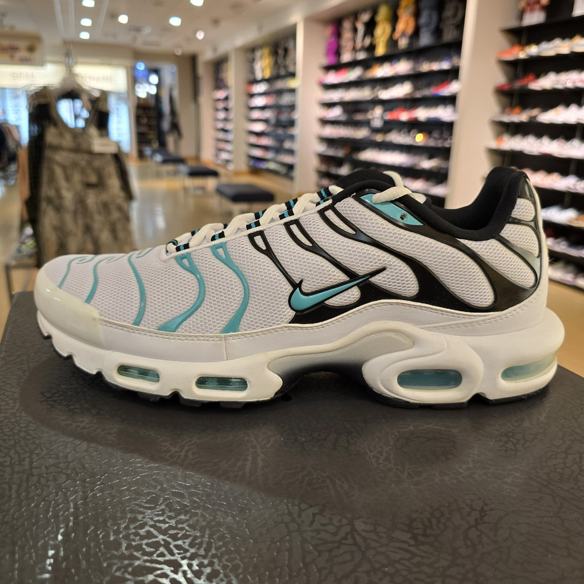 Size 11.5 - Nike Air Max Plus atmos Exclusive White Hyper Jade