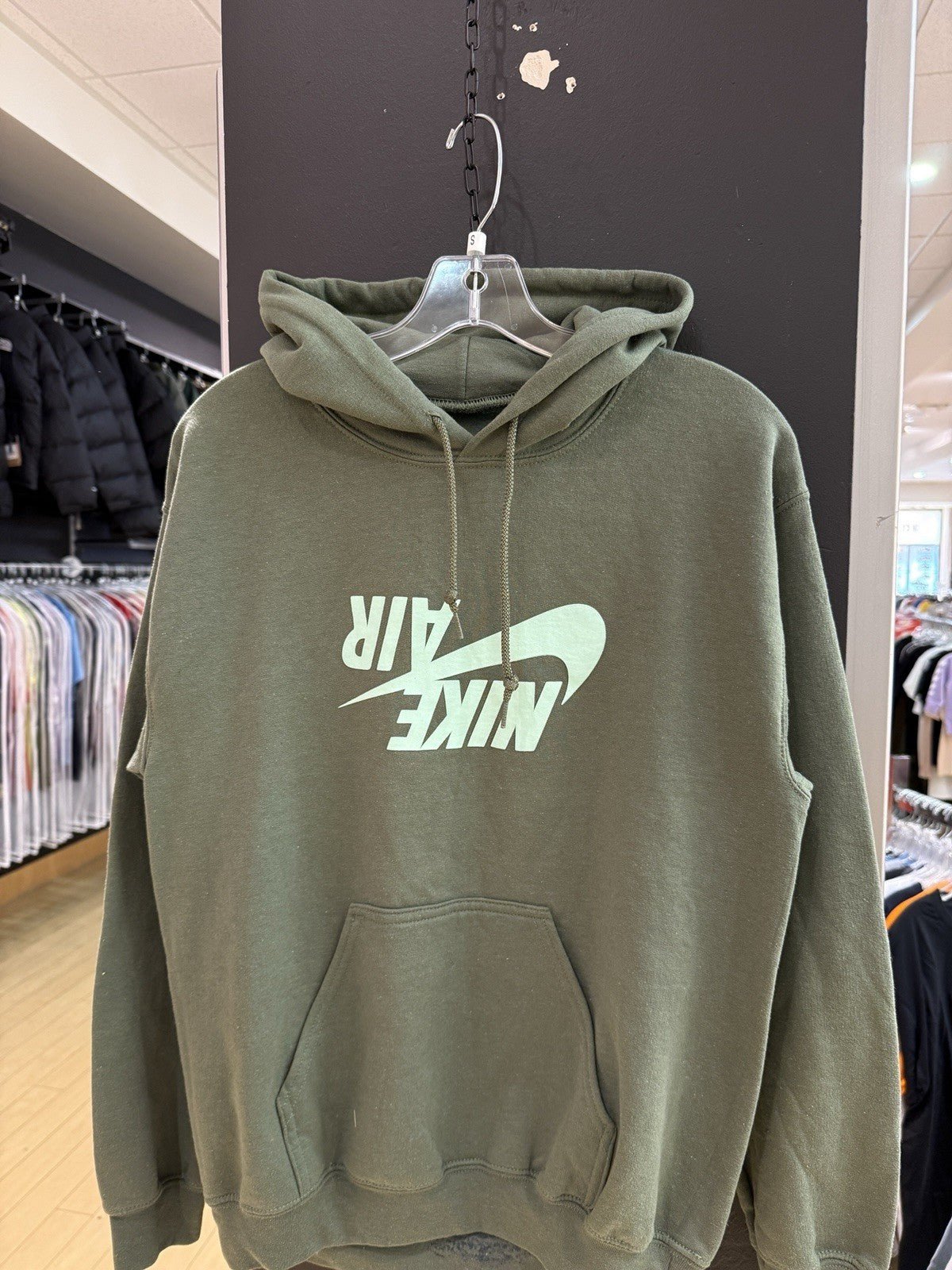 Travis Scott Nike Air Jordan Cactus Jack Highest Hoodie Olive Green Sz S