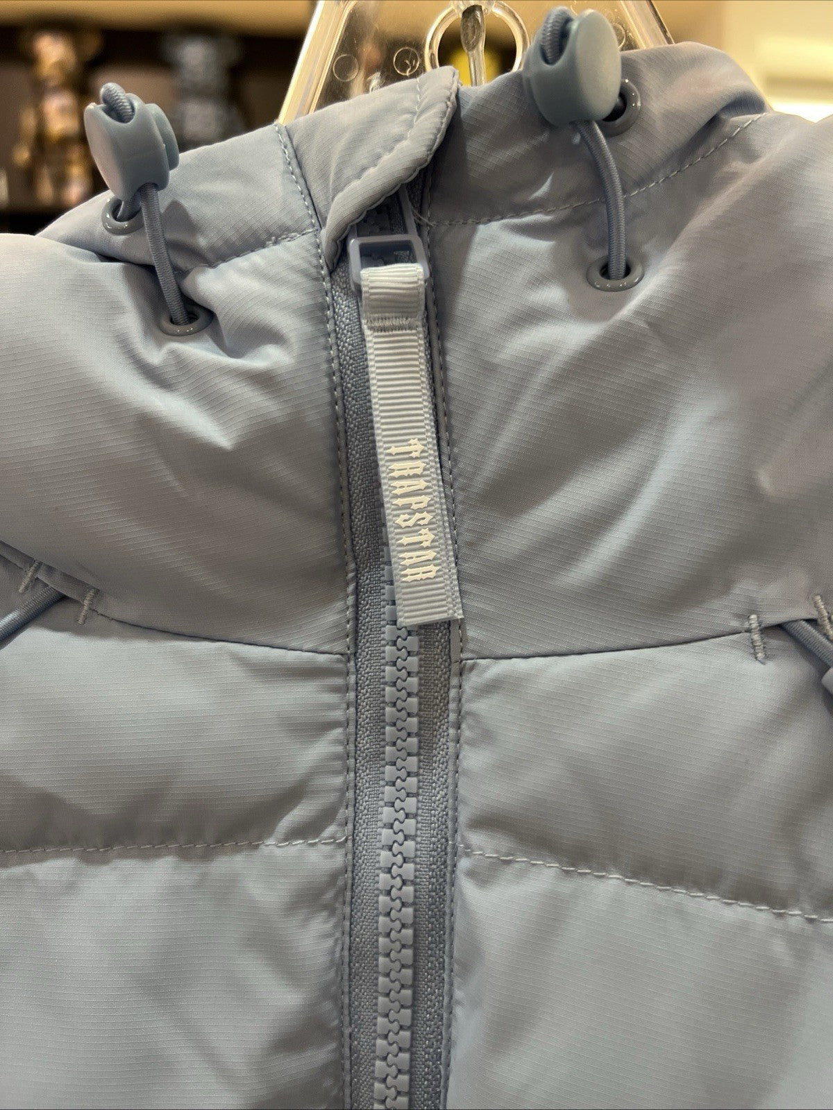 Trapstar Puffer Jacket Light Blue Sz XS