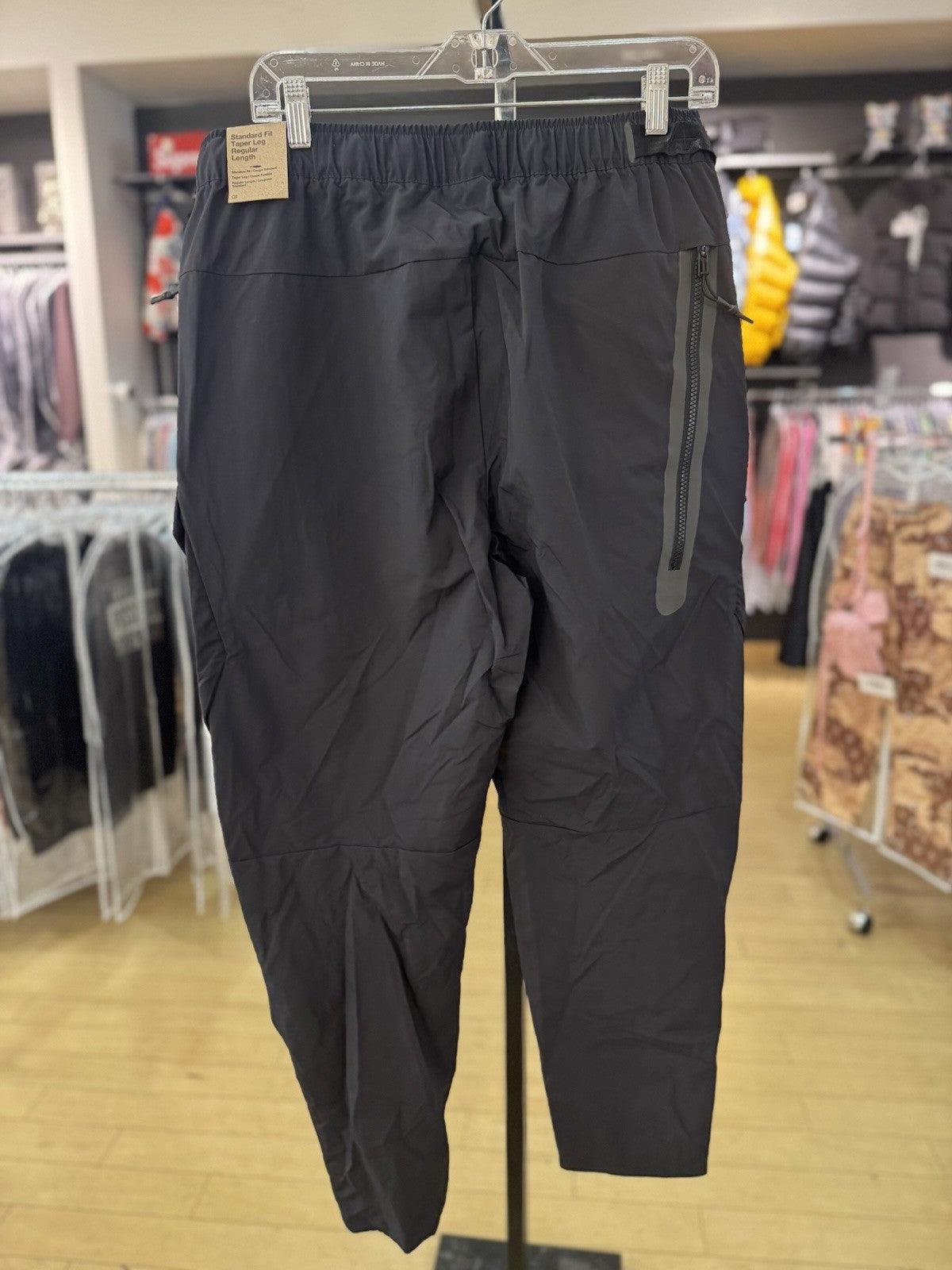 Nike Tech Pack Woven Utility Cargo Pants Black Men's Size Medium