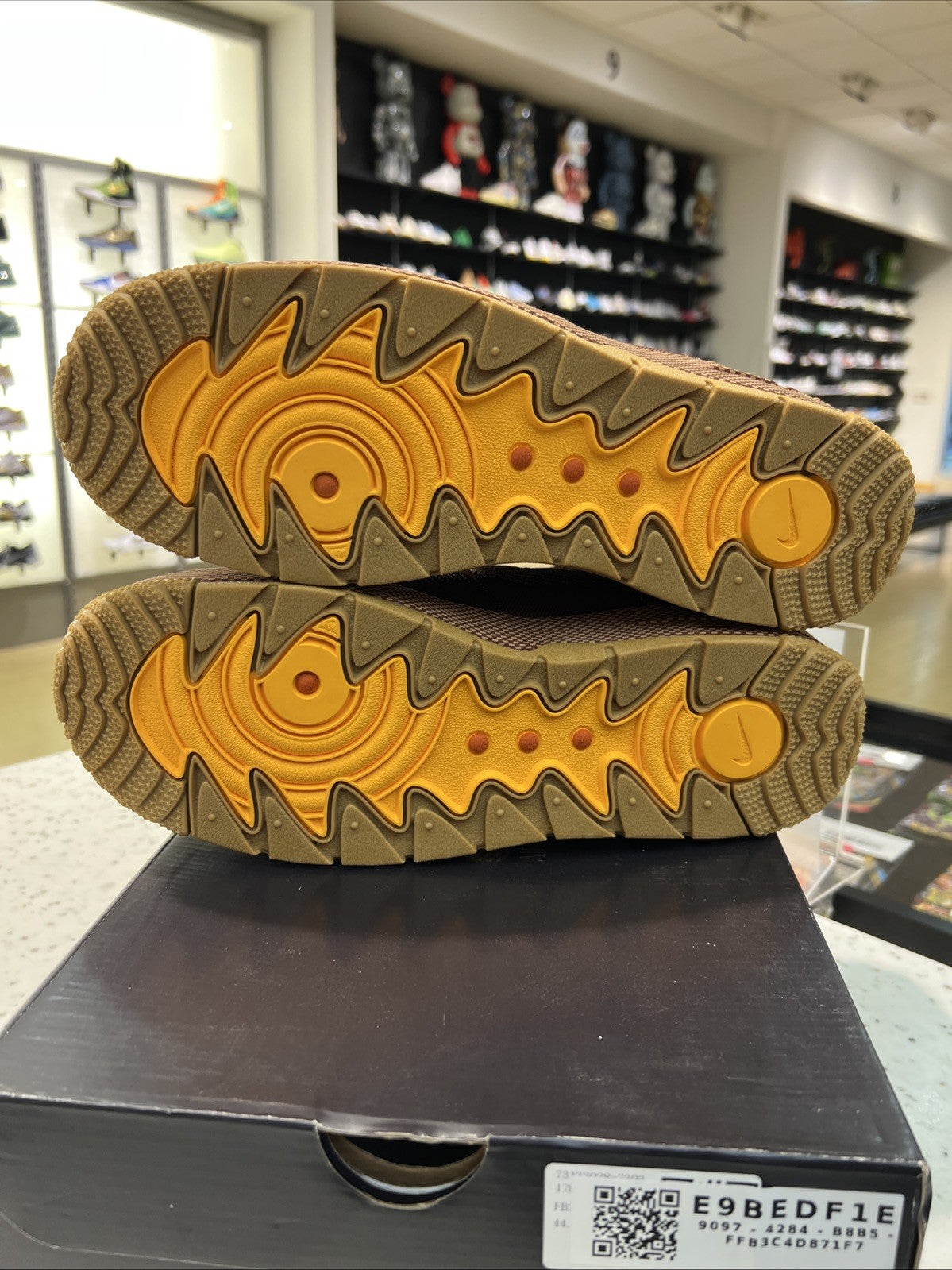 Nike Air Force 1 Wild Brown Dark Pony Womens Sz 12/10.5M