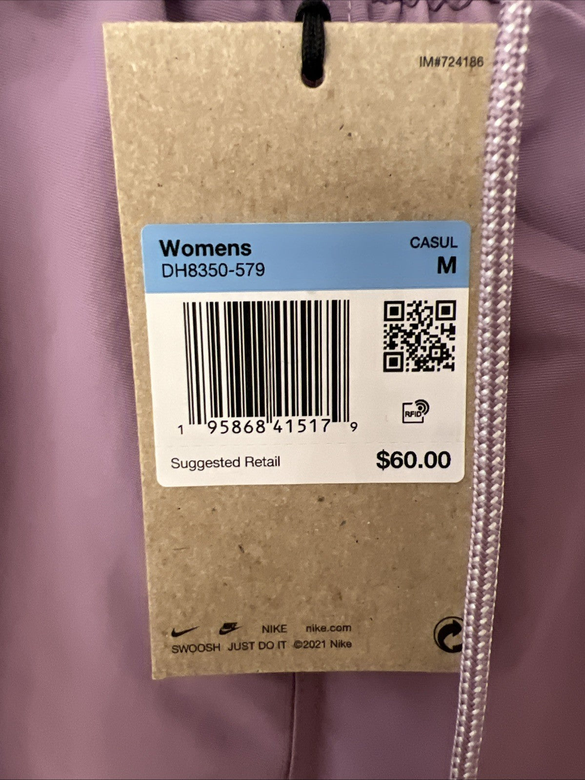 NIKE ACG Trail Hiking Shorts Lilac/Purple Women’s Sz M