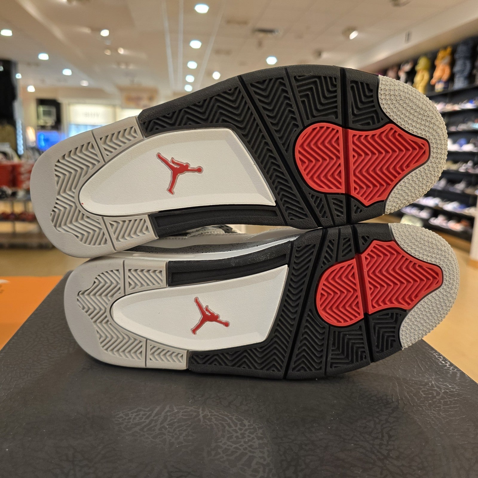 Size 7Y - Air Jordan 4 Retro OG White Cement