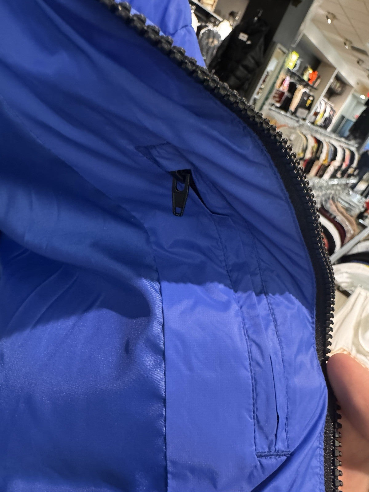 Trapstar It's A Secret Puffer Blue Size M